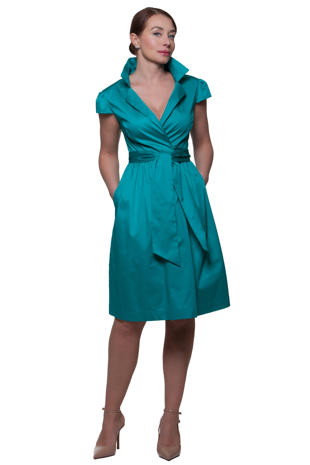 Doll-like Silhouette Dress Loren No10