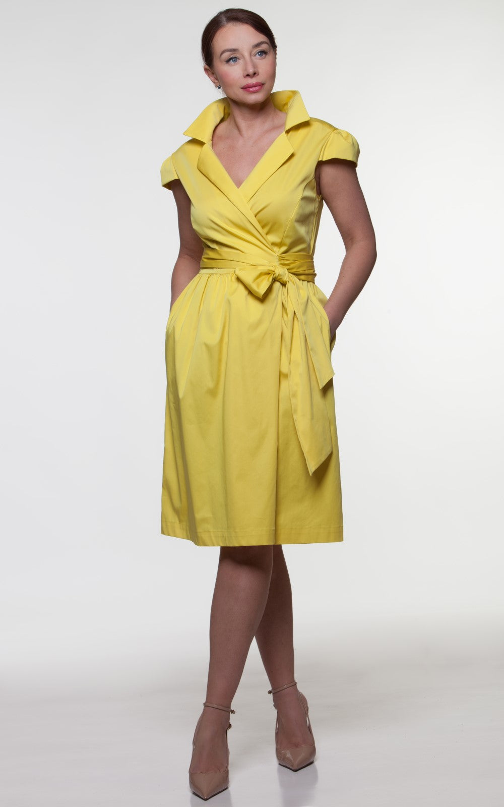 Doll-like Silhouette Dress Loren No8