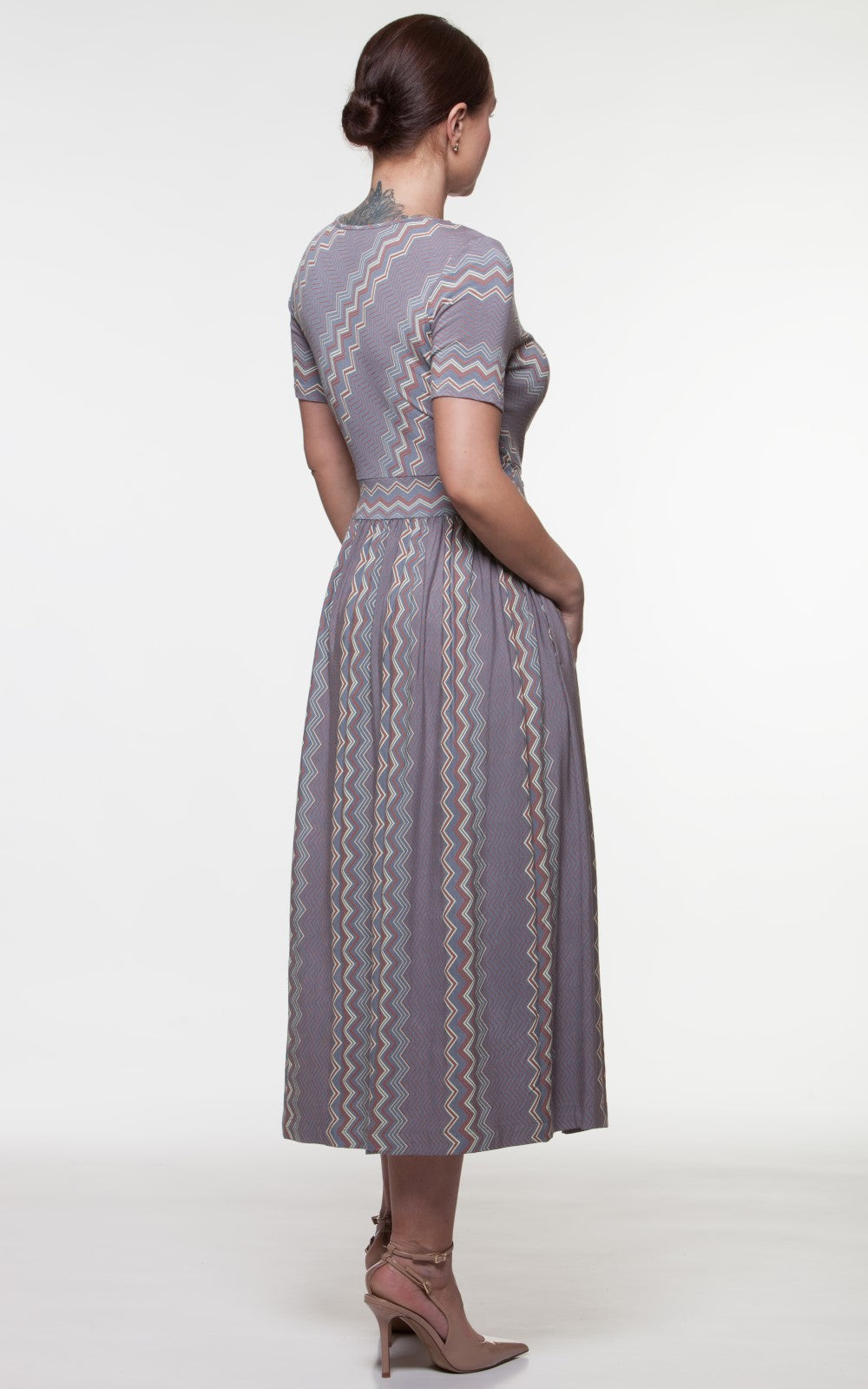 Comfortable Summer Midi Dress Jenna No3