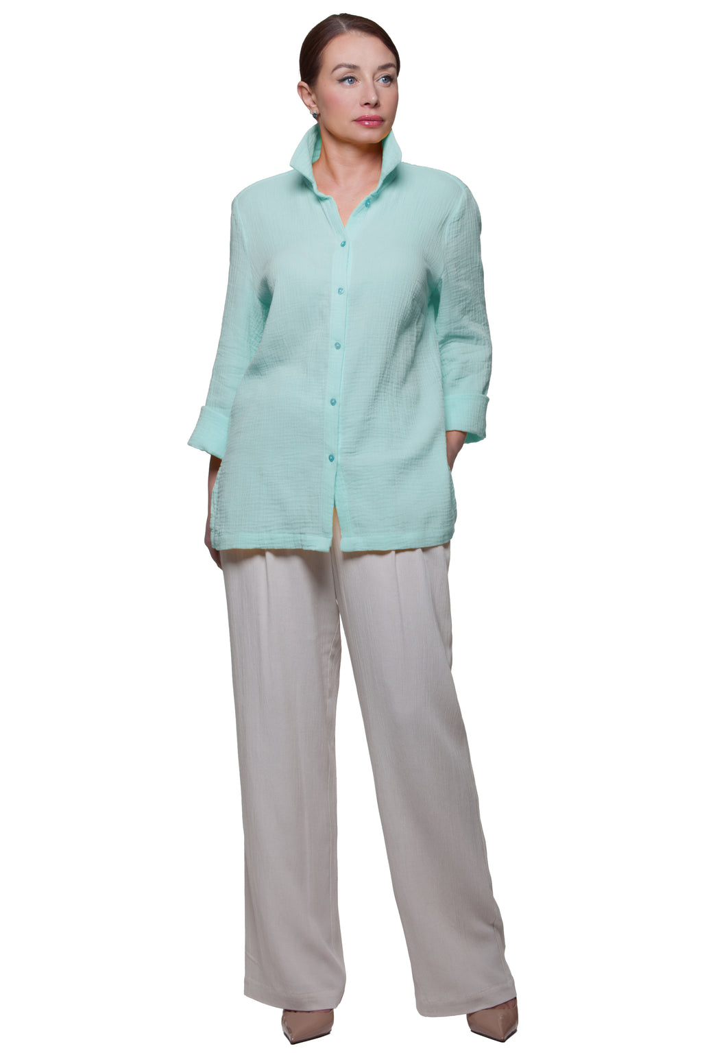 Viegla brīva krekla Jenna Nr. 9