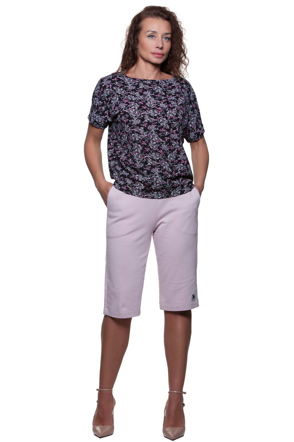 Summer Loose Top Liza No32 — Magnolica Latvian Women's Clothing