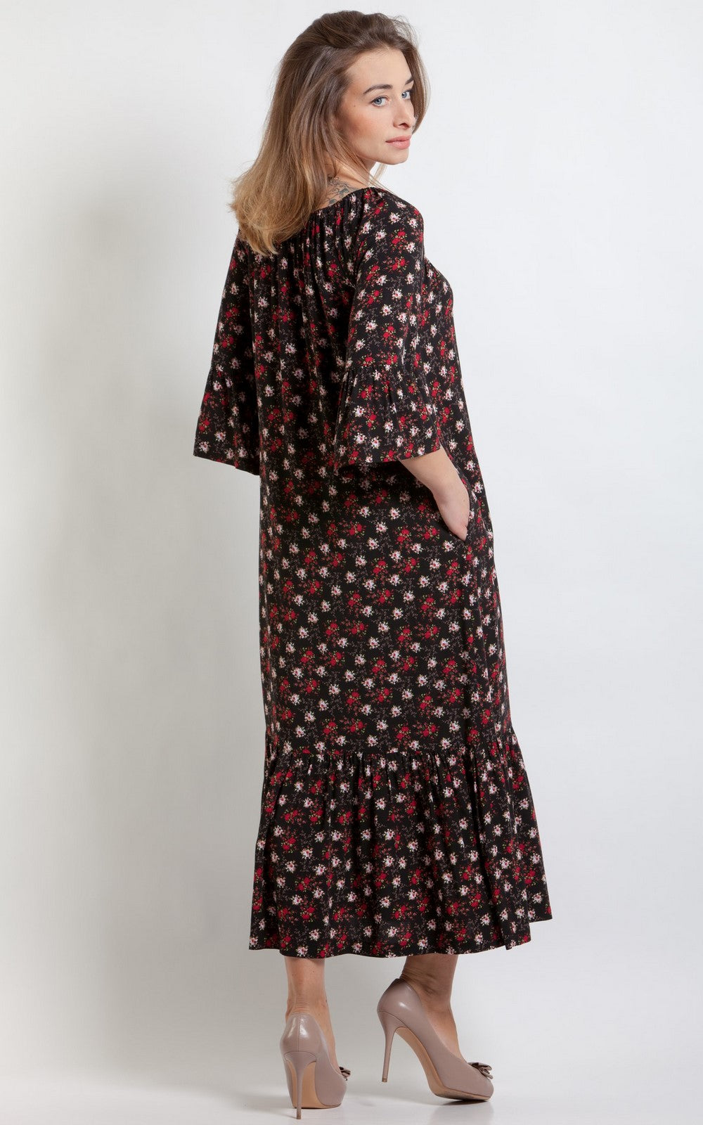 Summer Midi Loose Dress Alanis No12