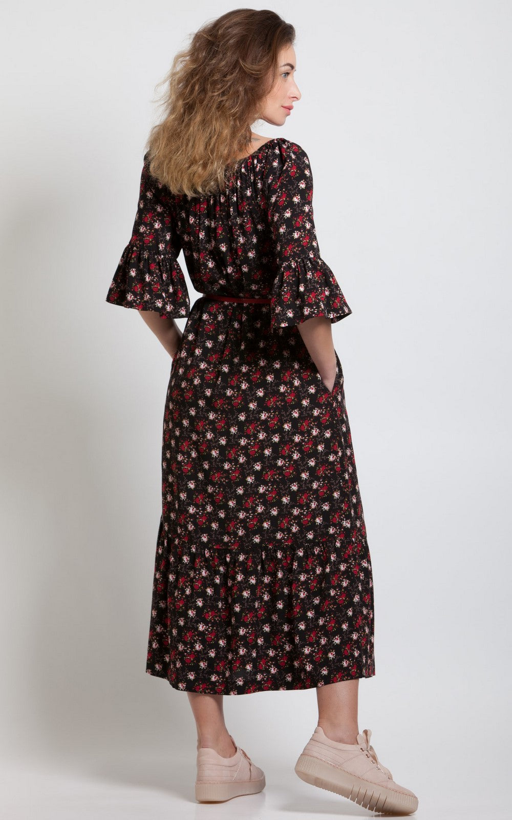 Summer Midi Loose Dress Alanis No12
