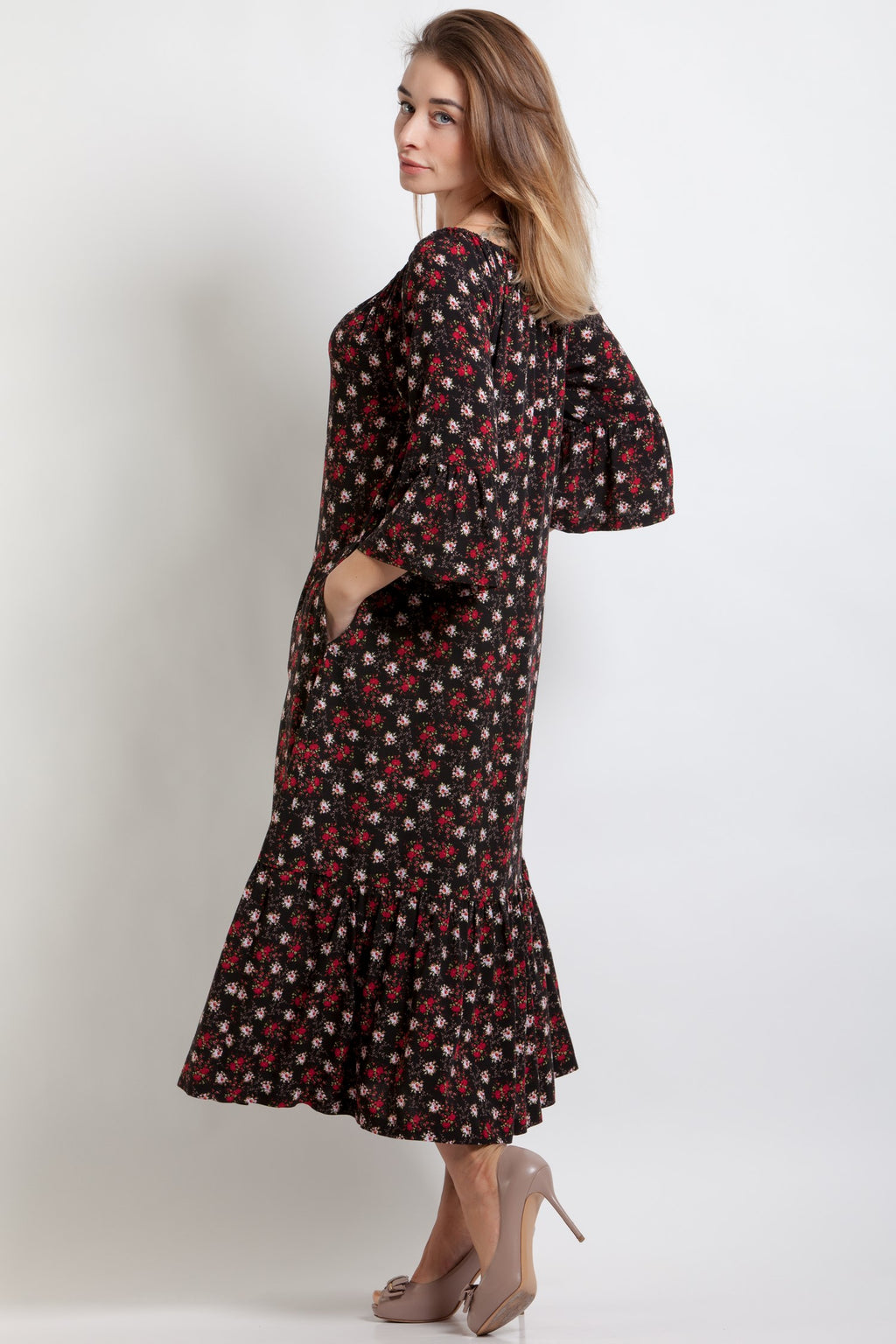 Summer Midi Loose Dress Alanis No12