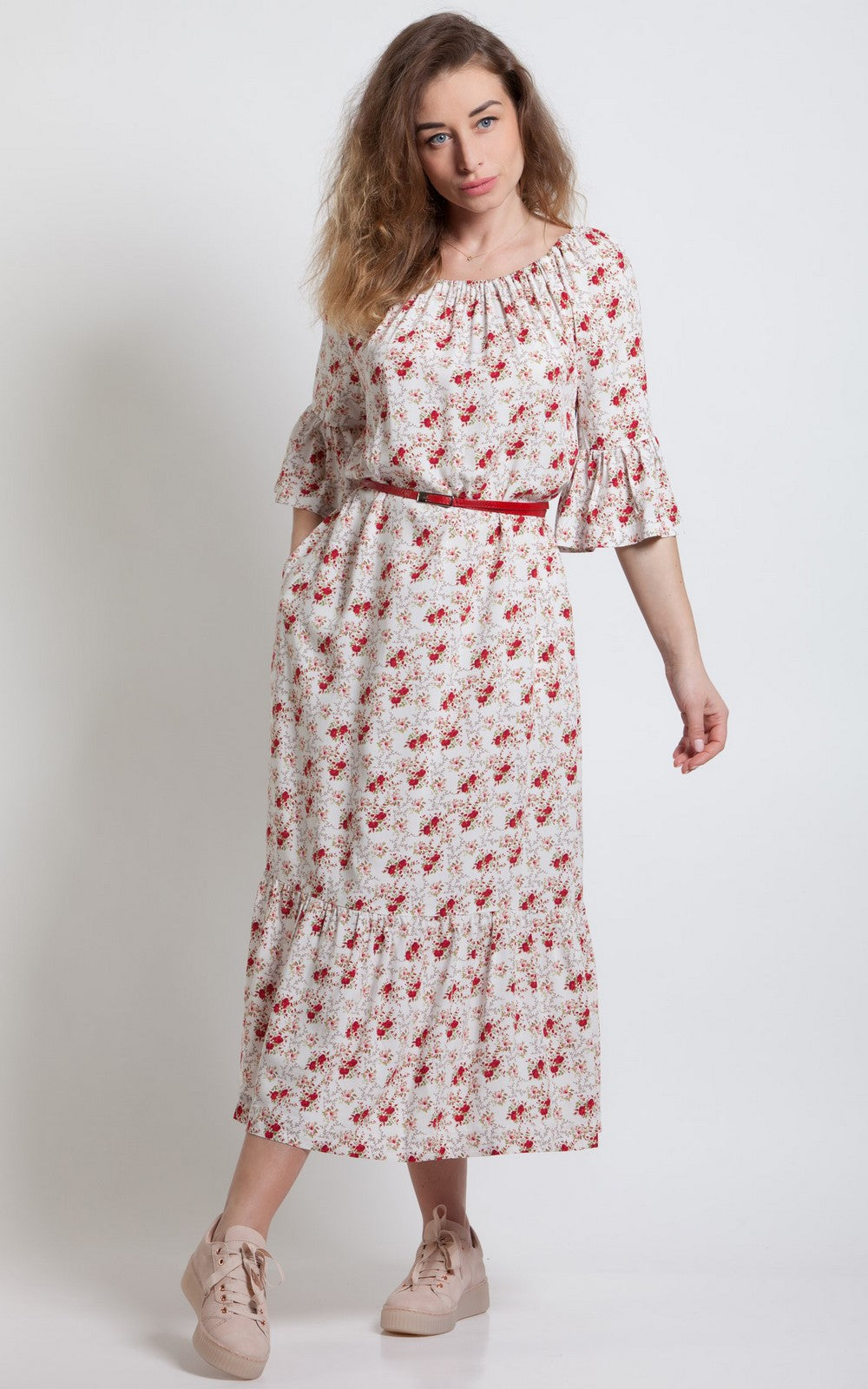 Summer Midi Loose Dress Alanis No11