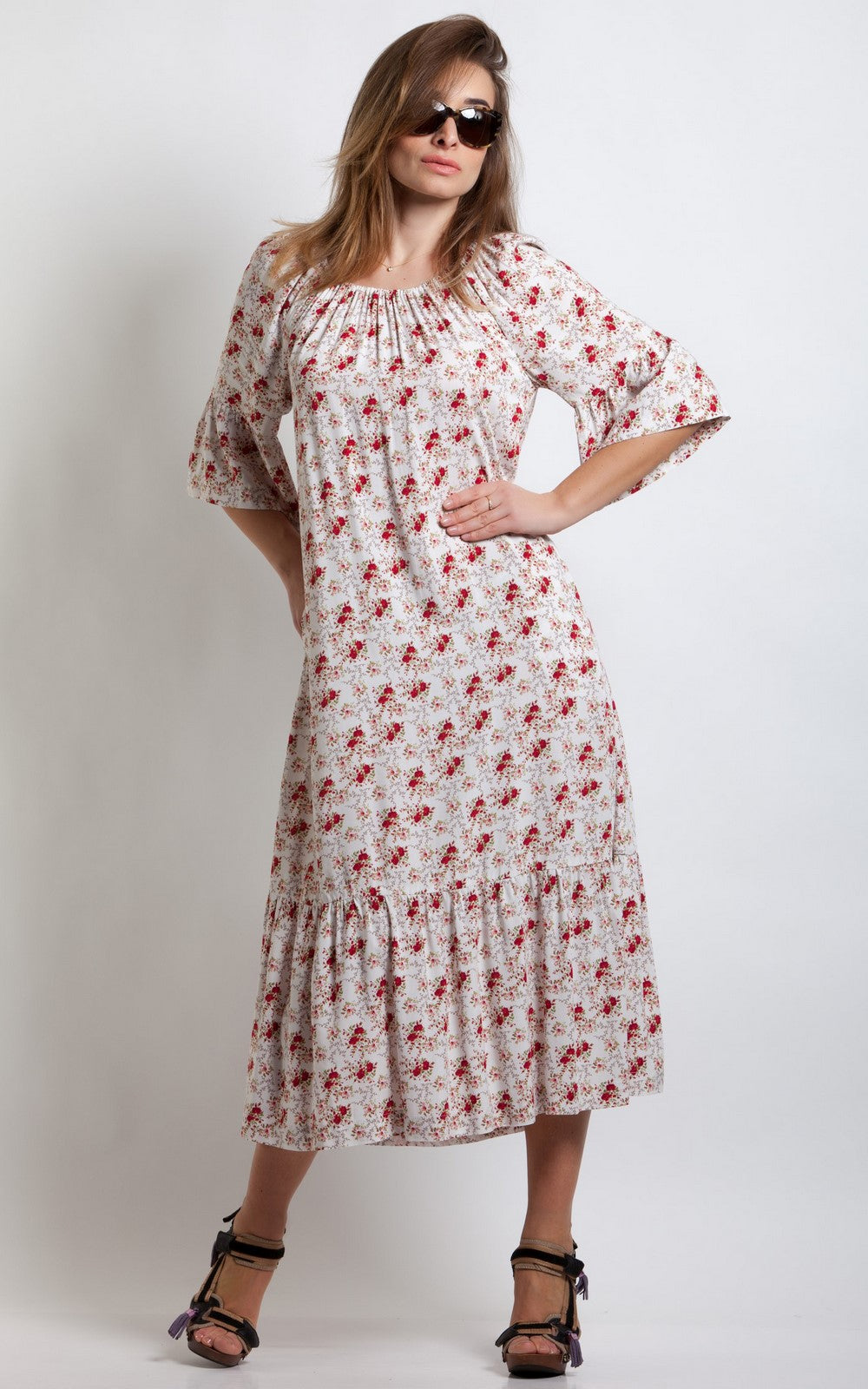 Summer Midi Loose Dress Alanis No11