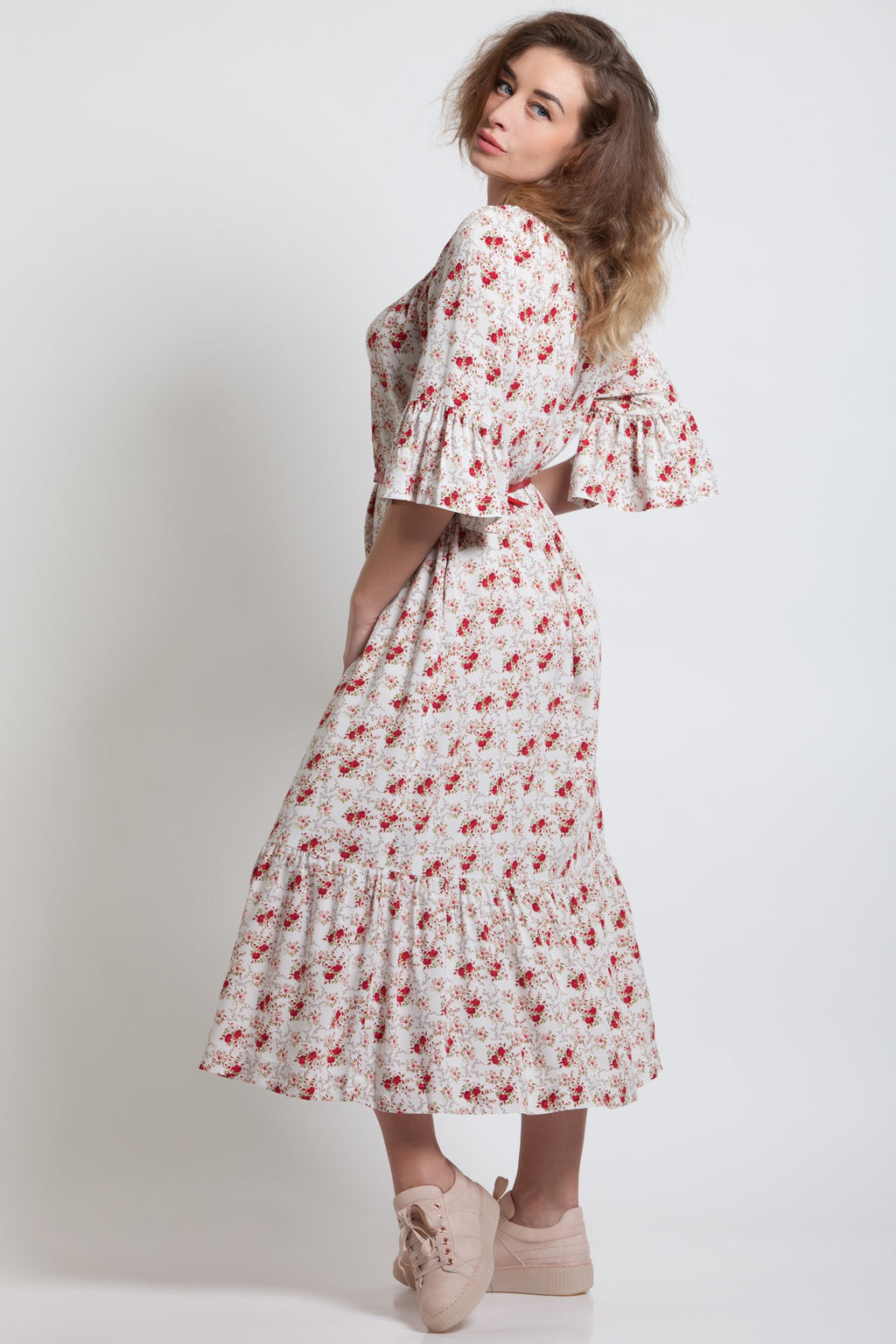 Summer Midi Loose Dress Alanis No11