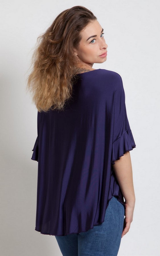 Elegant Loose-fit Top Alanis No3