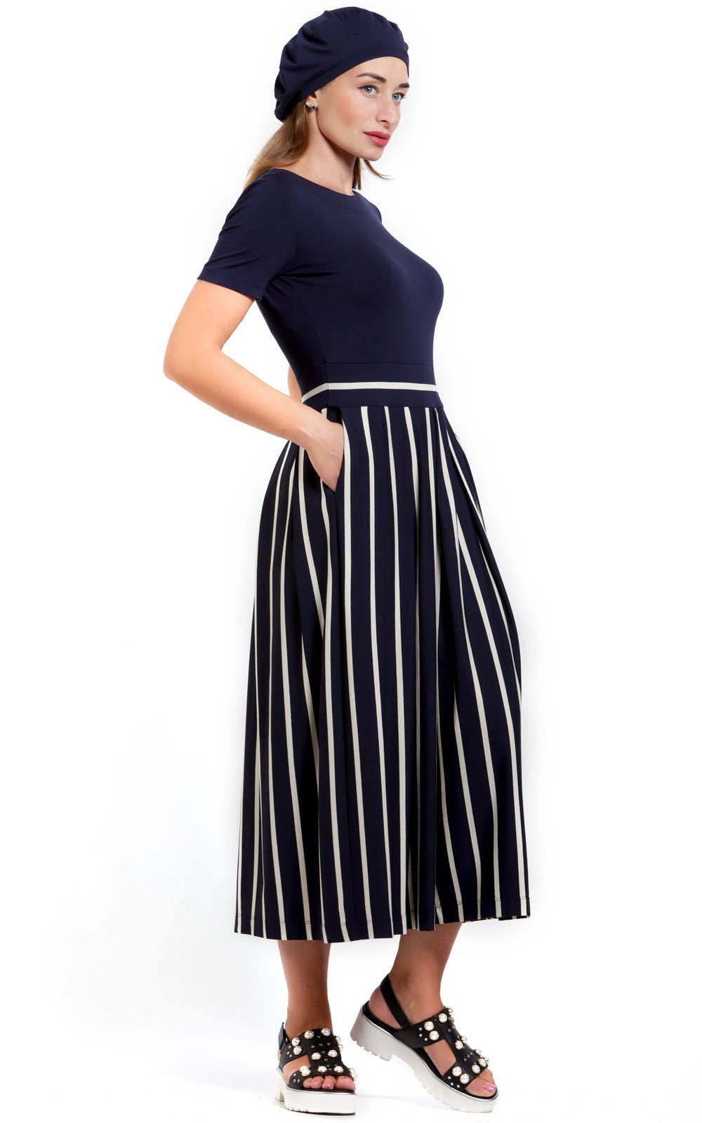 Comfortable Summer Midi Dress Liza No2