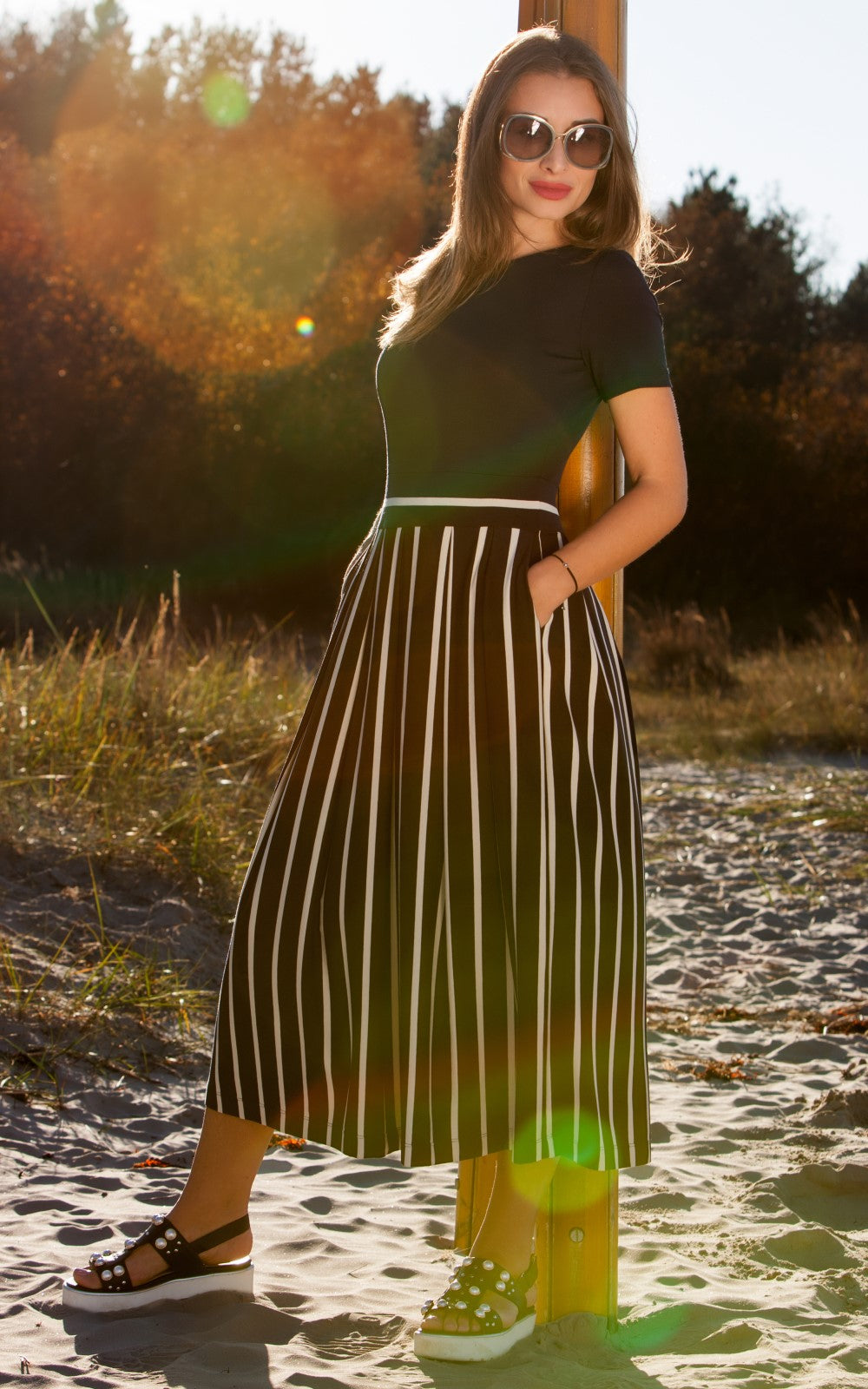 Comfortable Summer Midi Dress Liza No2