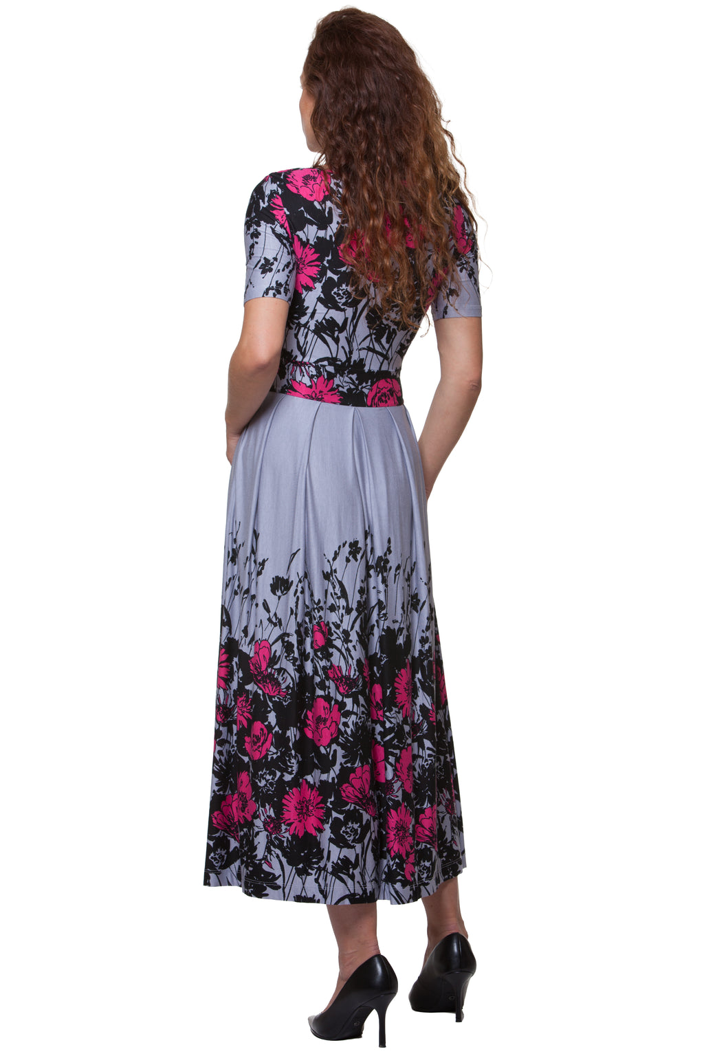 Ērta vasaras midi kleita Liza Nr. 3