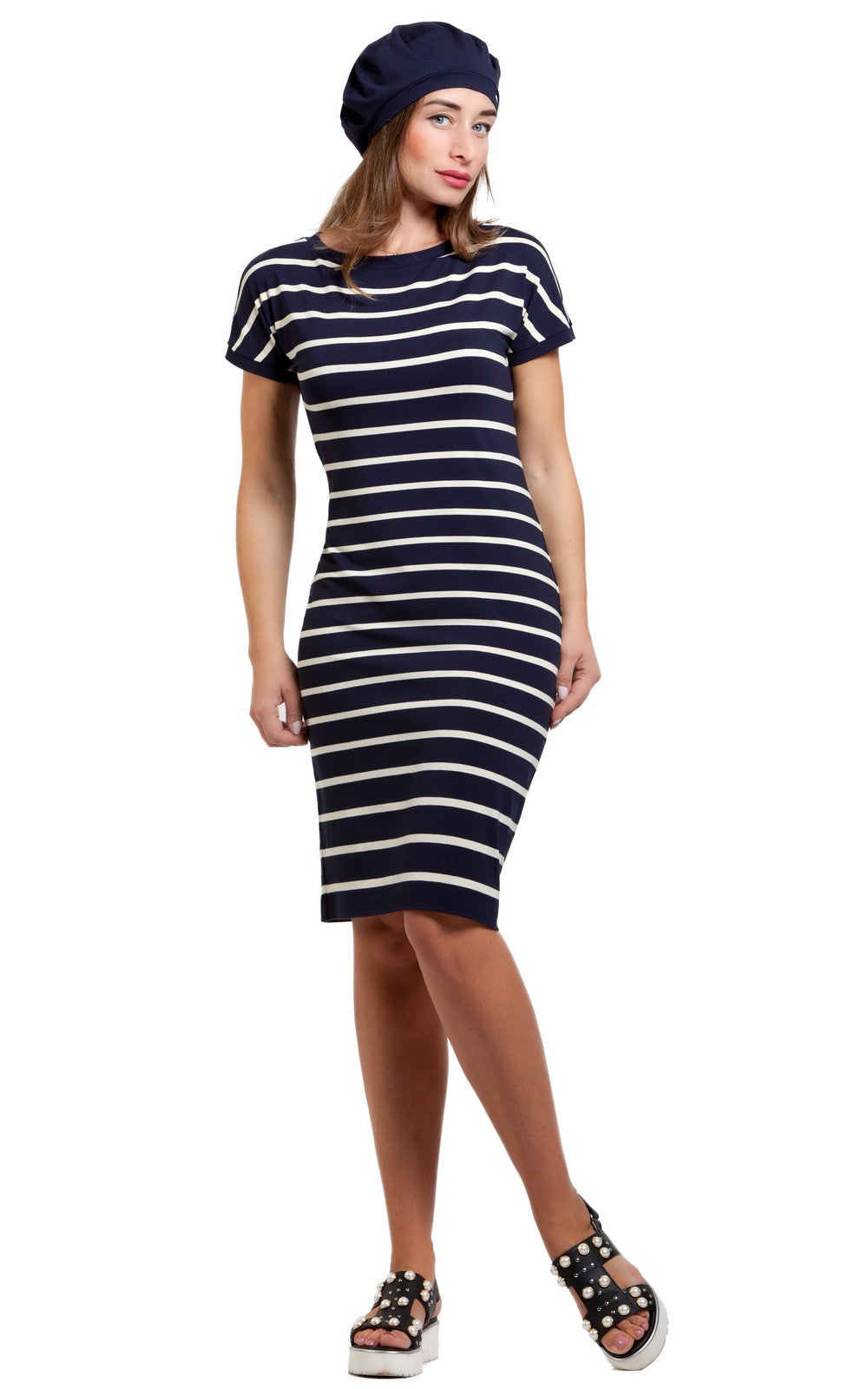 Stylish Summer Striped Dress Eliza No30
