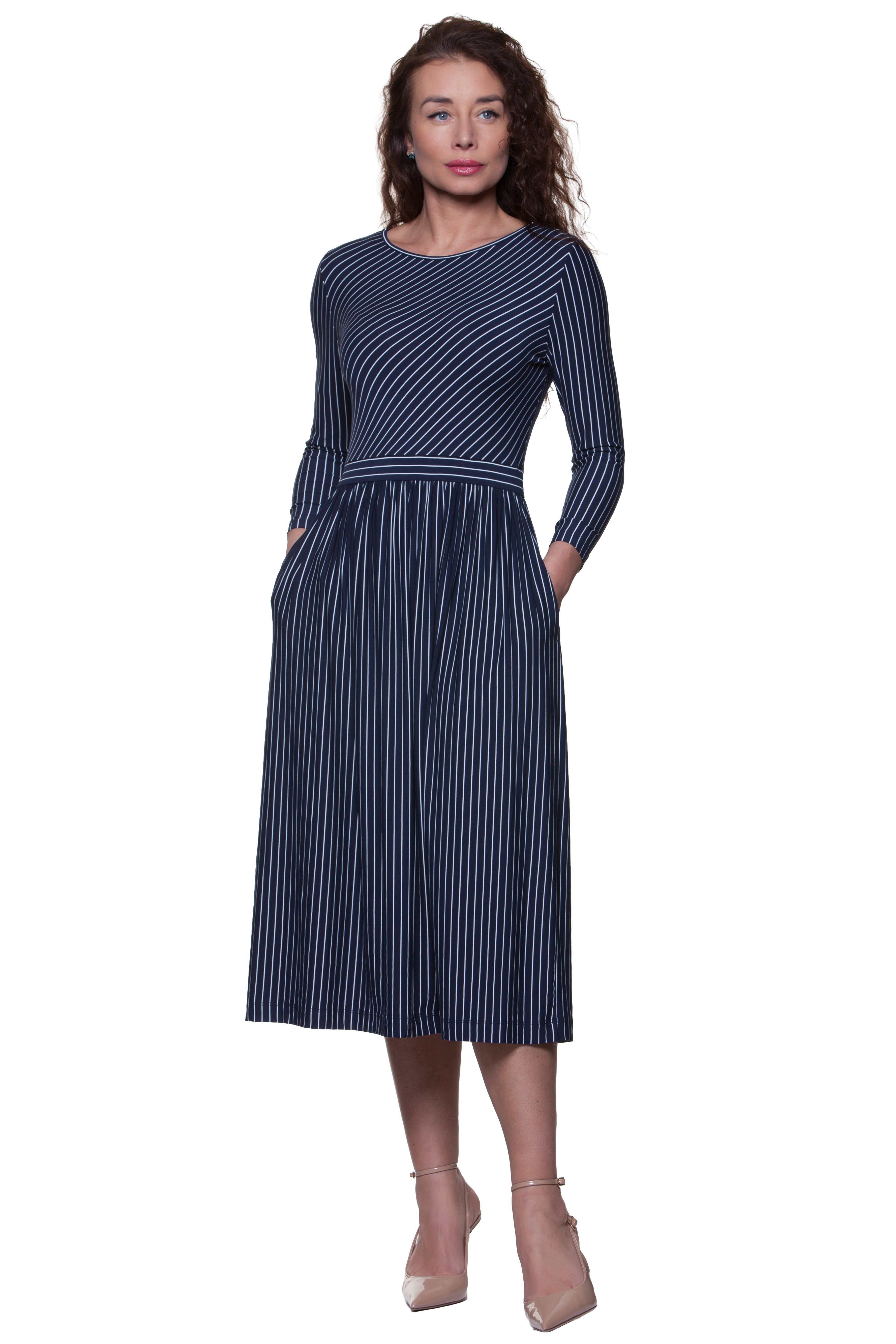 Comfortable Midi Dress Eliza No36