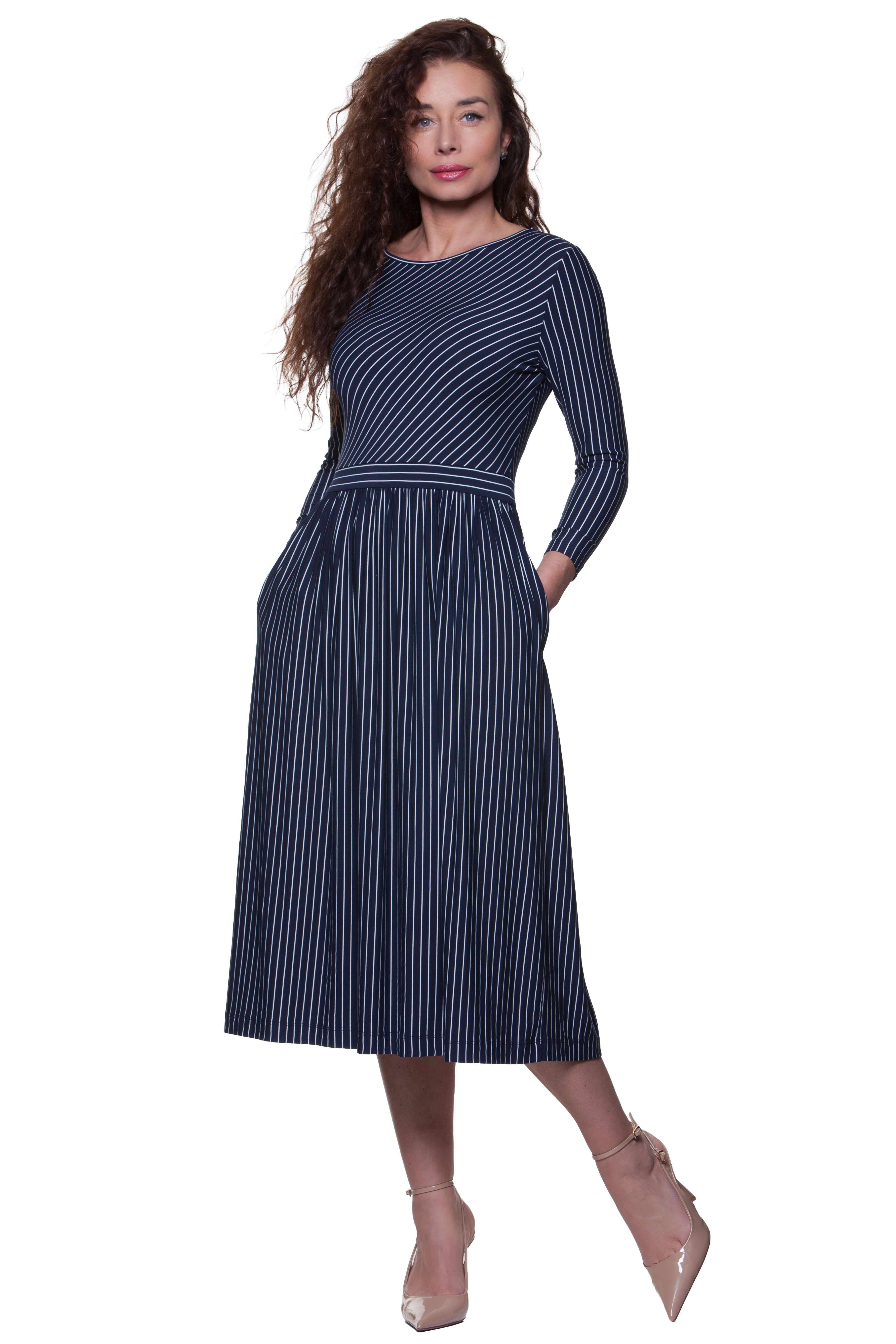 Comfortable Midi Dress Eliza No36