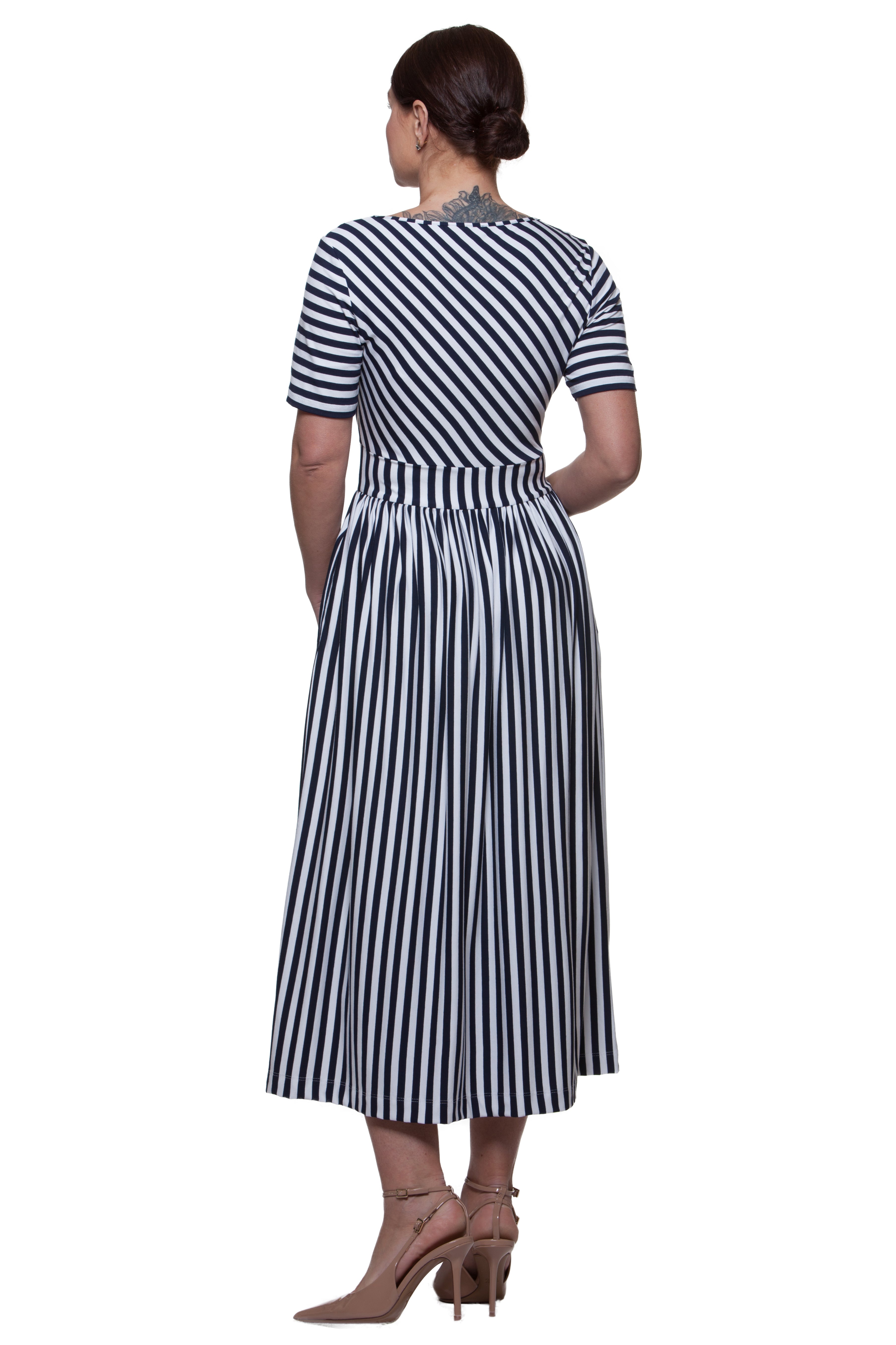 Ērta vasaras midi kleita Eliza Nr. 22