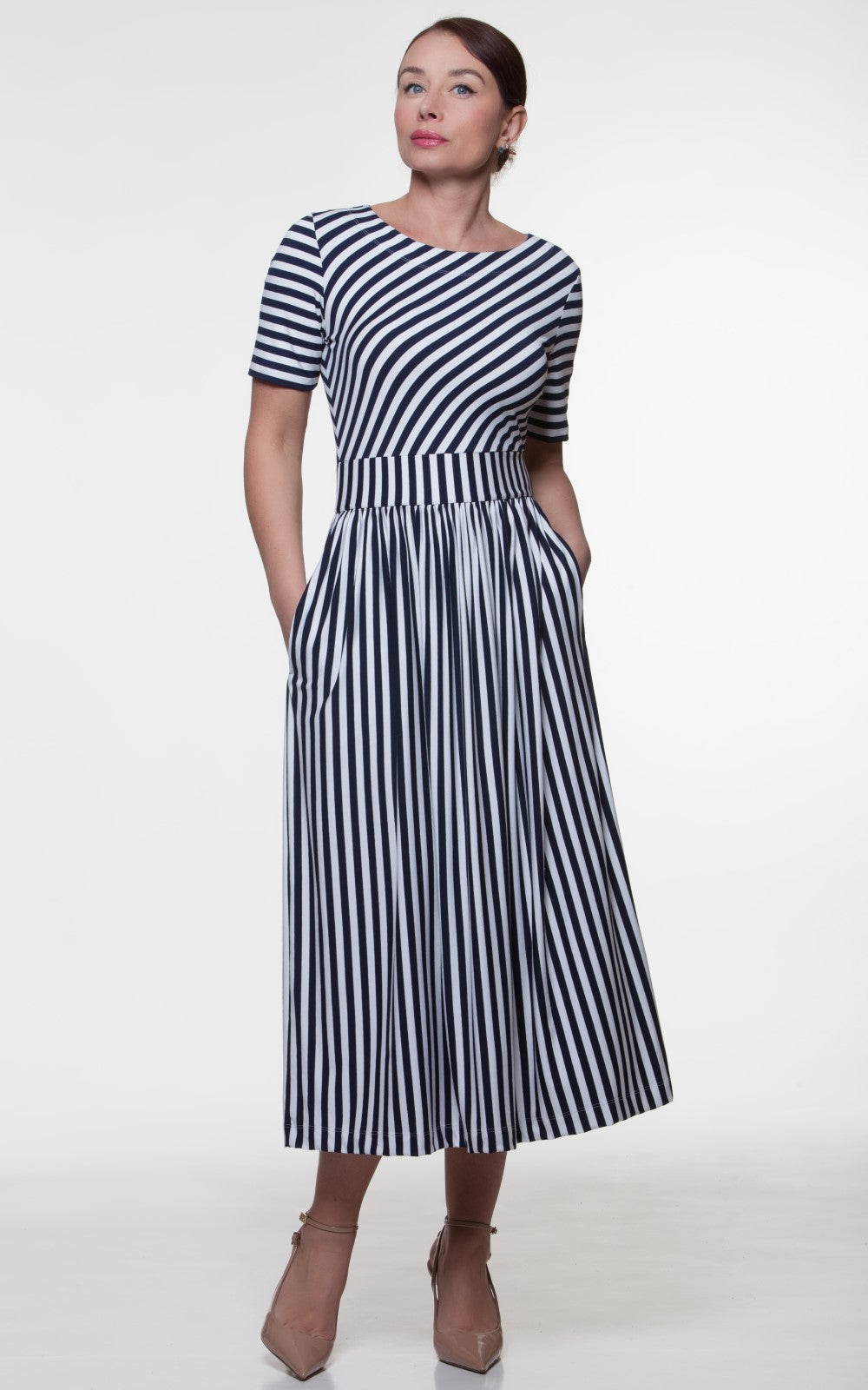 Comfortable Summer Midi Dress Eliza No22