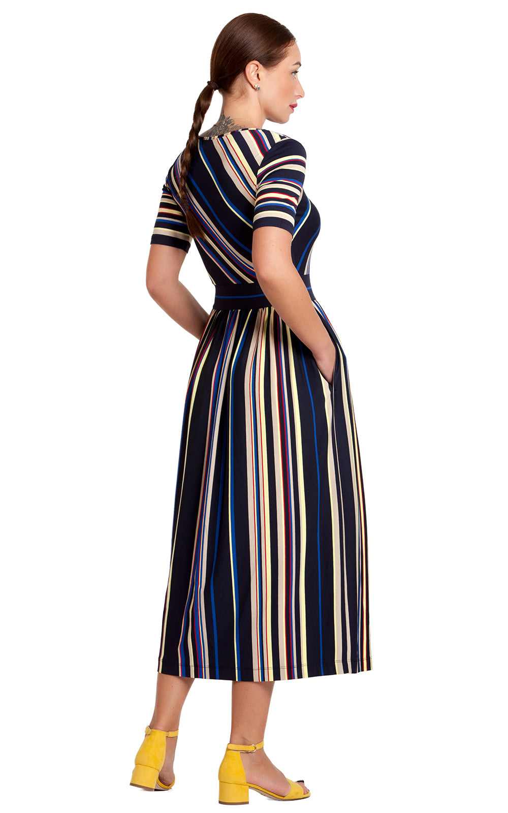 Comfortable Summer Midi Dress Eliza No20