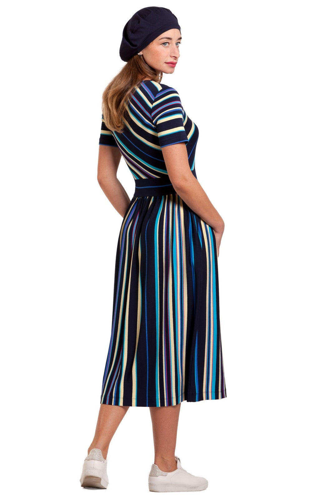 Comfortable Summer Midi Dress Eliza No18