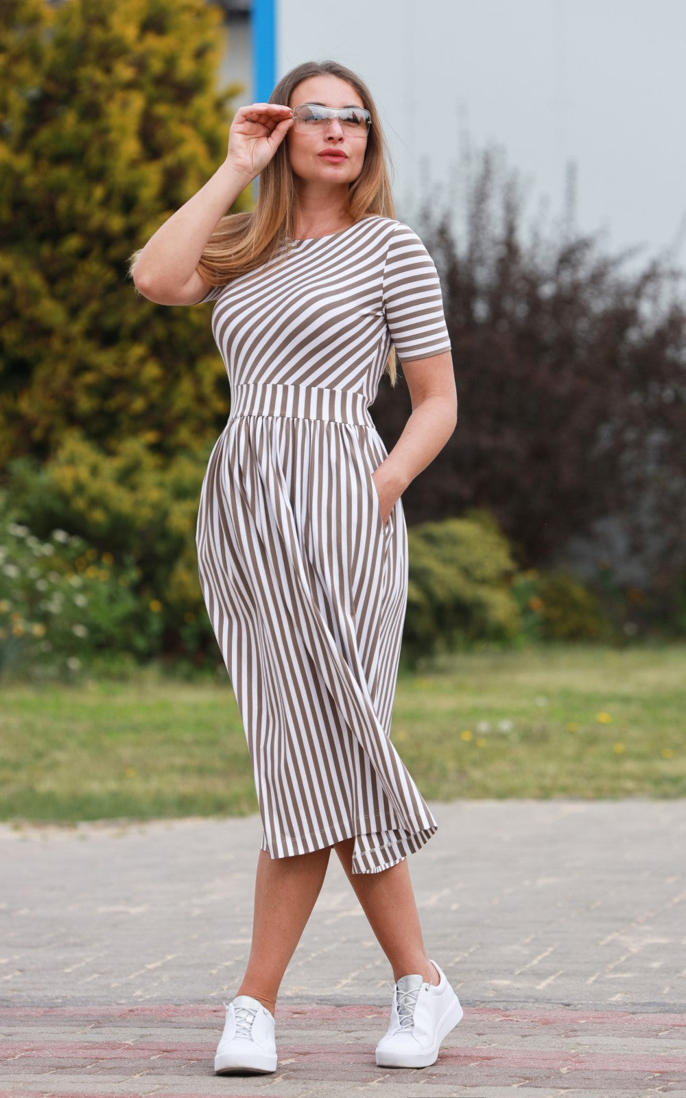Comfortable Summer Midi Dress Eliza No19