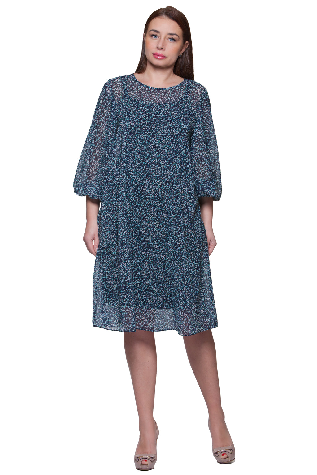Light, Elegant Summer Dress Lori No23 — Magnolica Latvian Women's Clothing