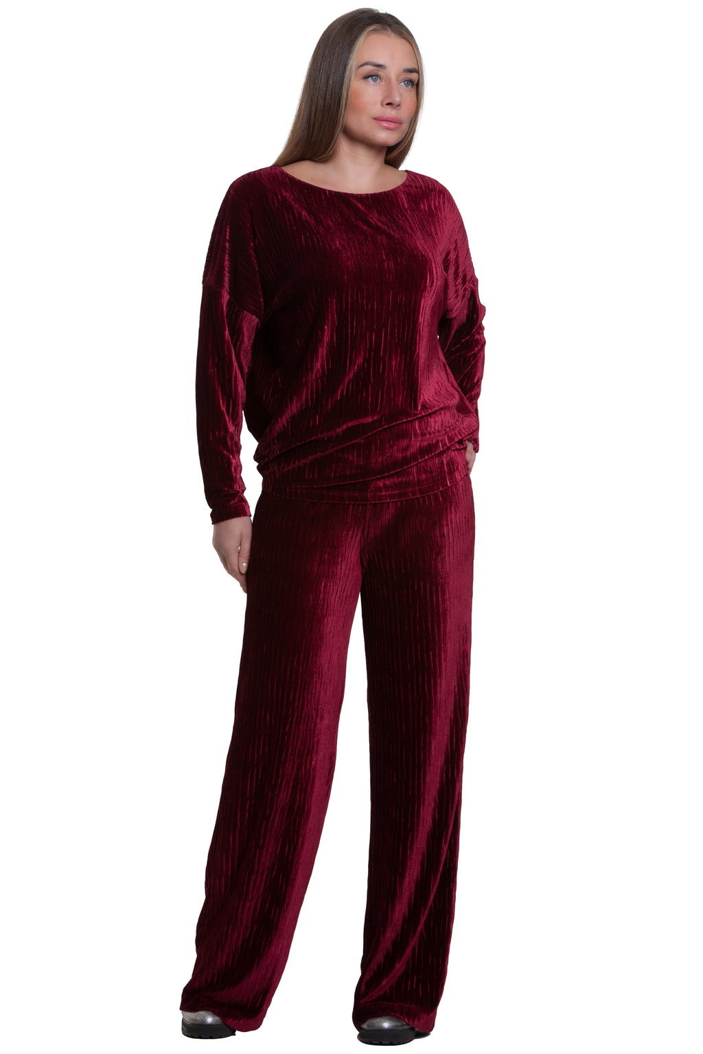 Samt-Hosenanzug Camila No15