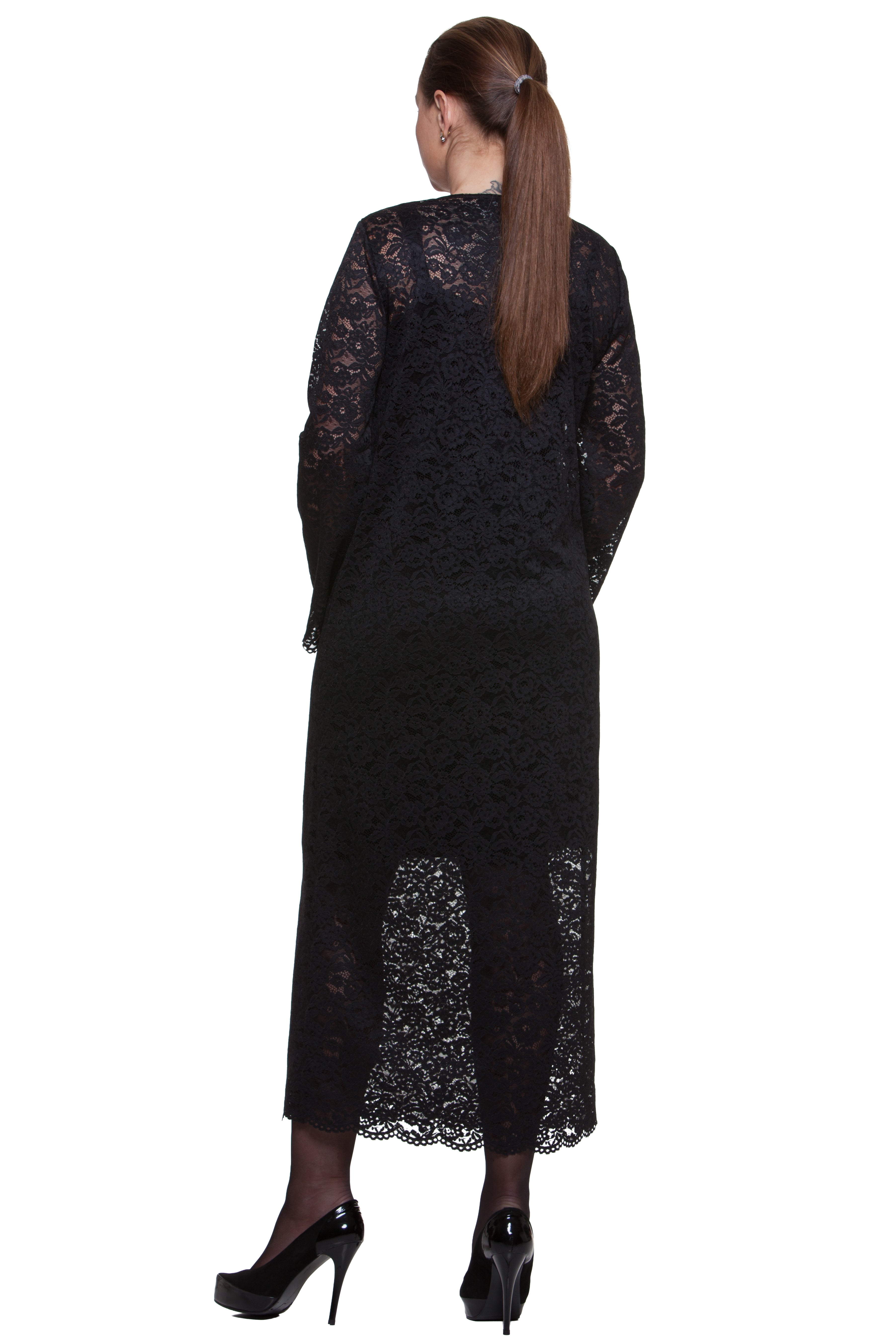 Elegant Lace Midi Dress Lydia No1