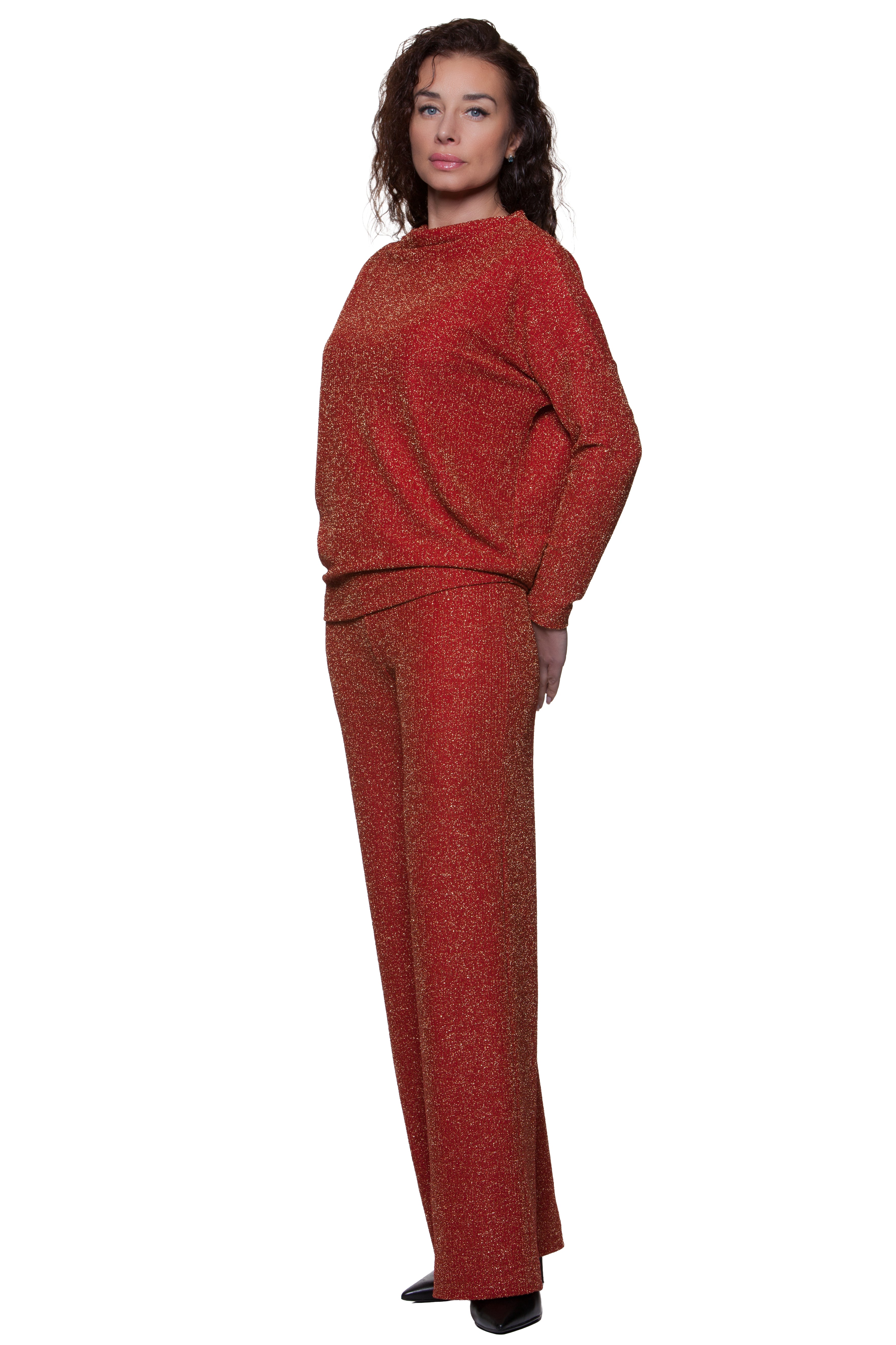 Elegant lurex knit set Josie No1