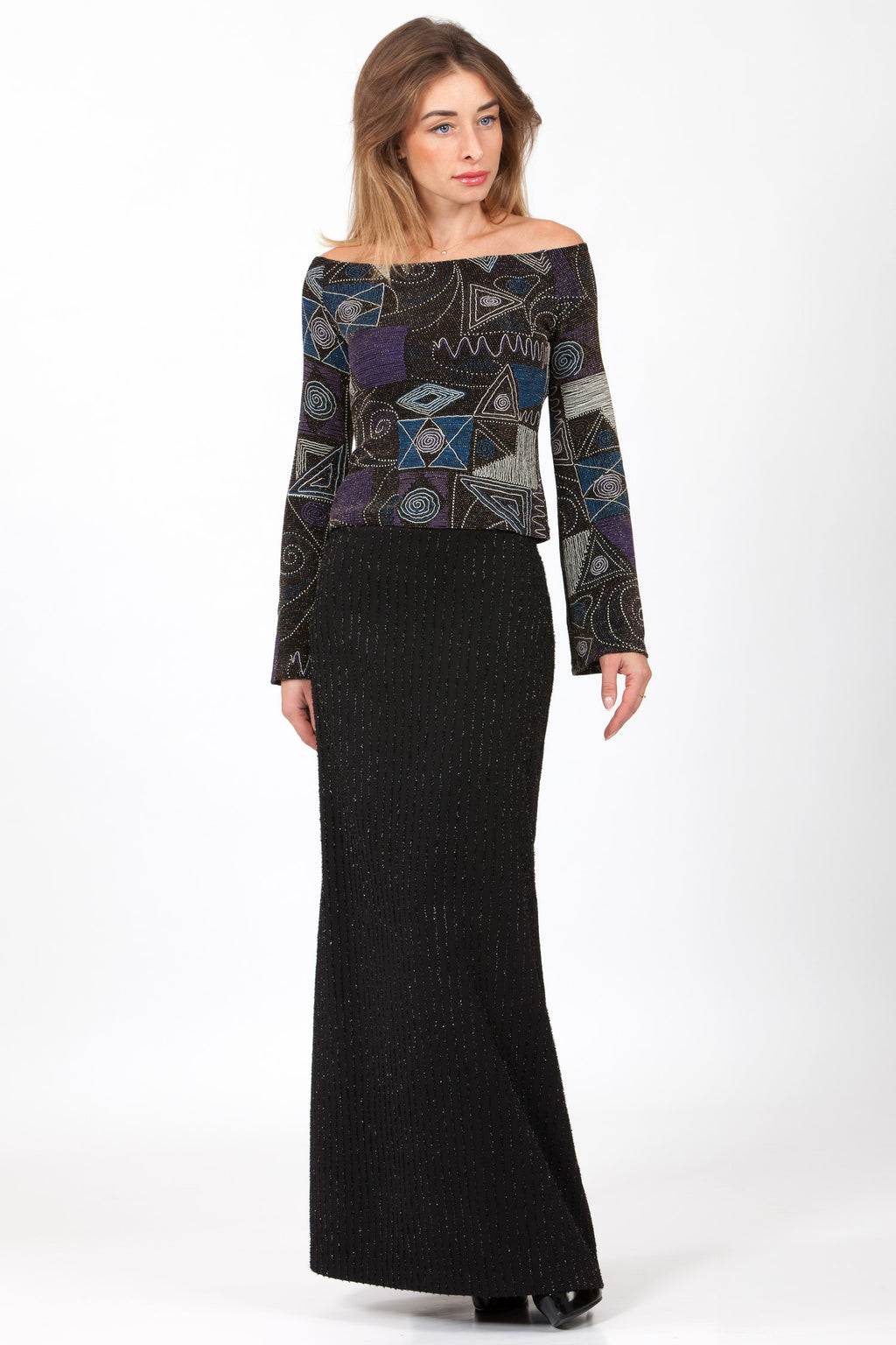 Long Straight Skirt Jennifer No13