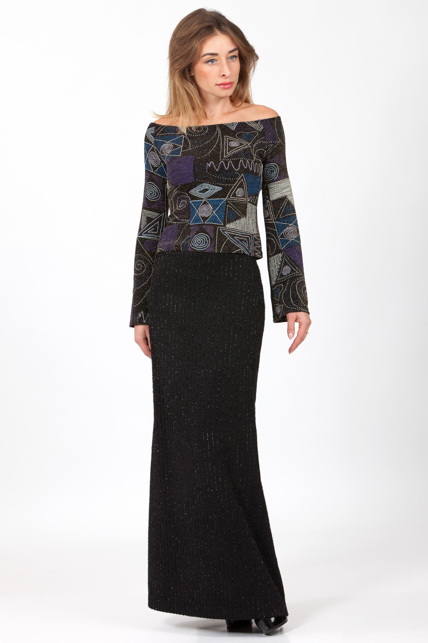 Long Straight Skirt Jennifer No13