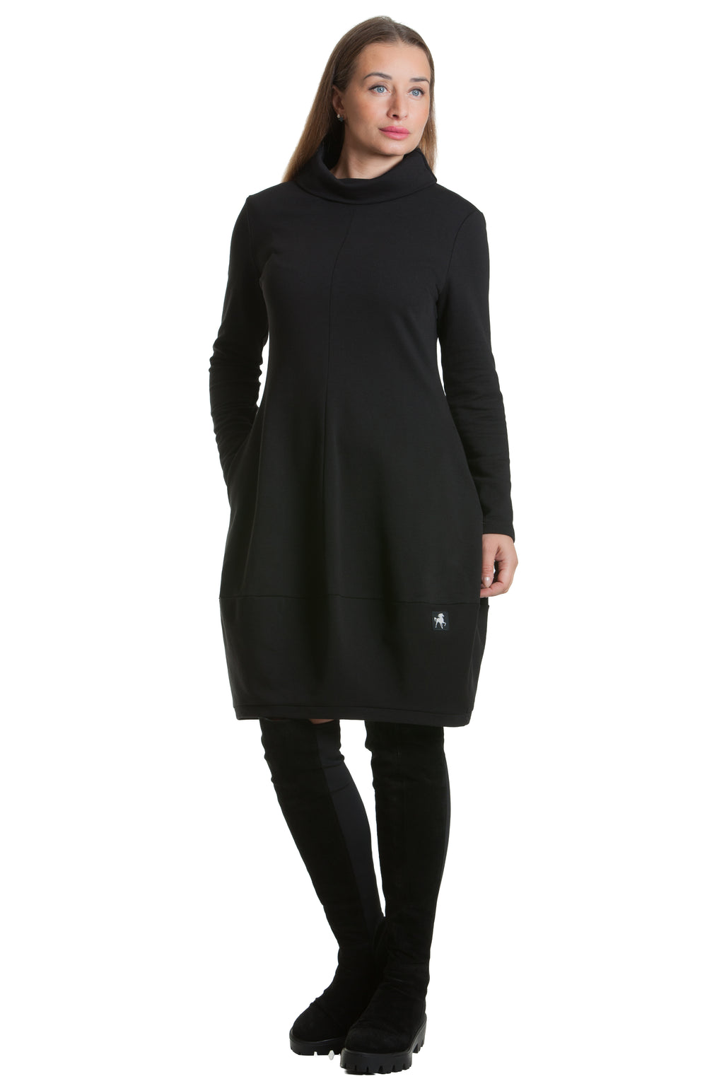 Хлопковое теплое спортивное платье Азалия №5