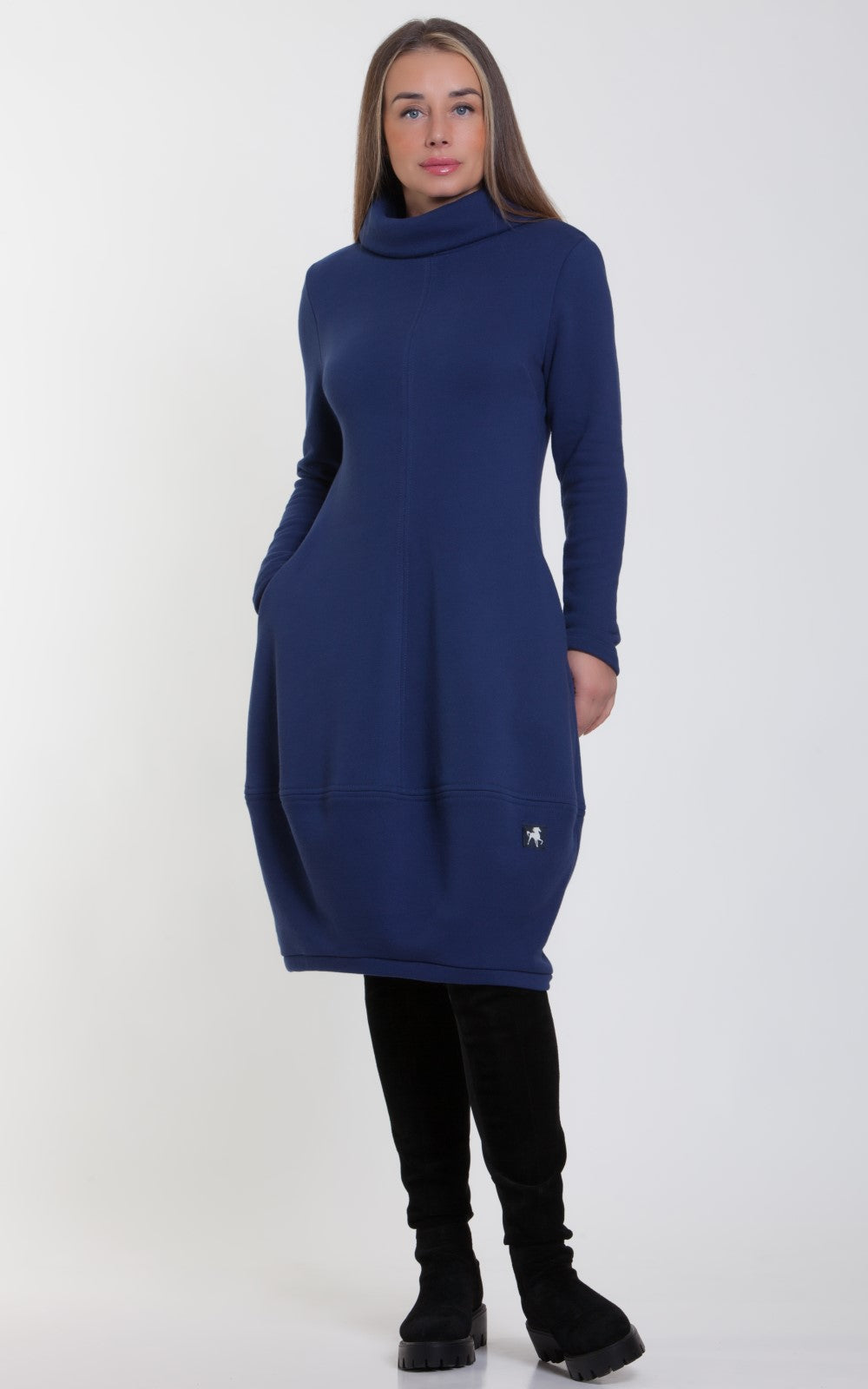 Cotton Warm Sports Dress Azalea No3