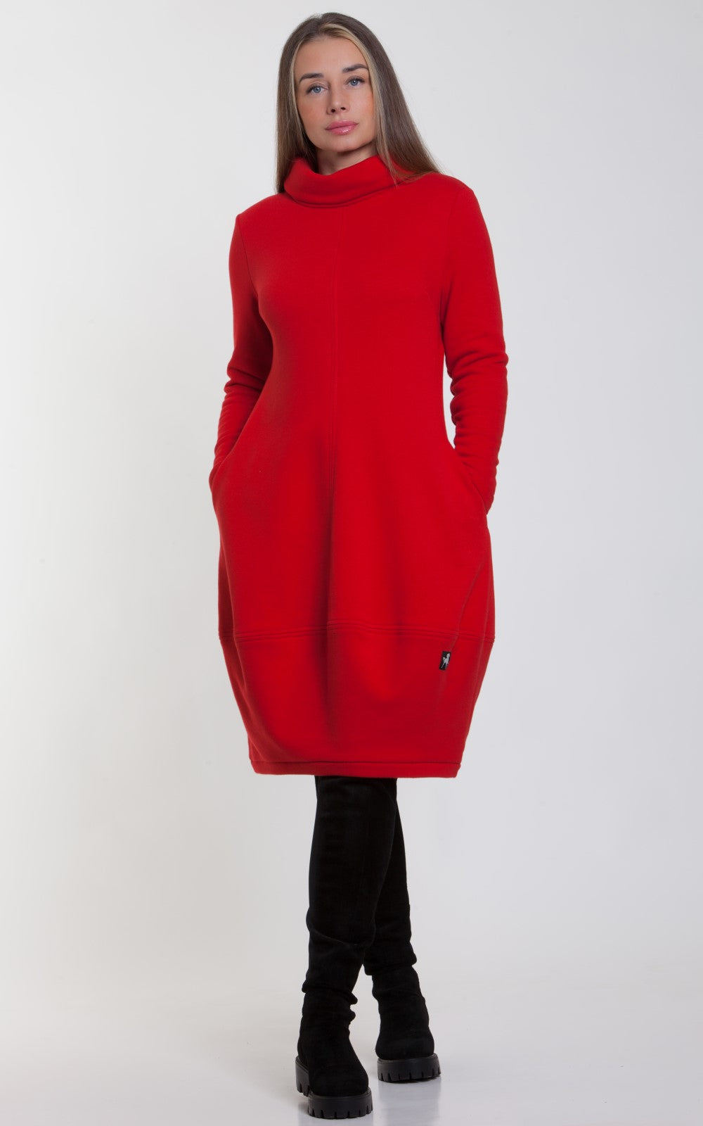 Cotton Warm Sports Dress Azalea No1