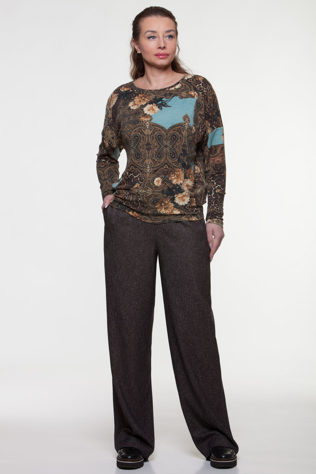 Casual Loose-fit Jumper Annie No16