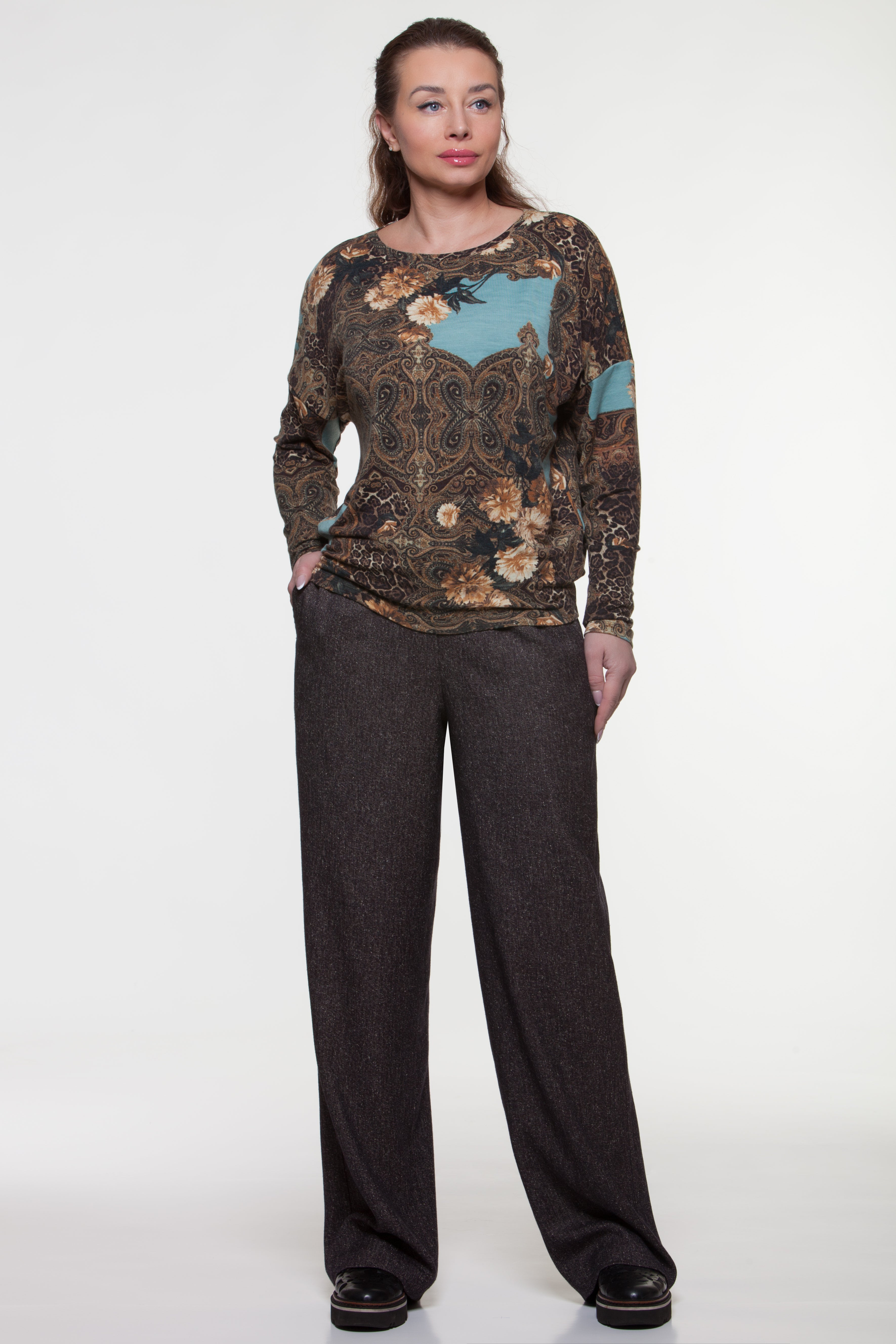 Casual Loose-fit Jumper Annie No16