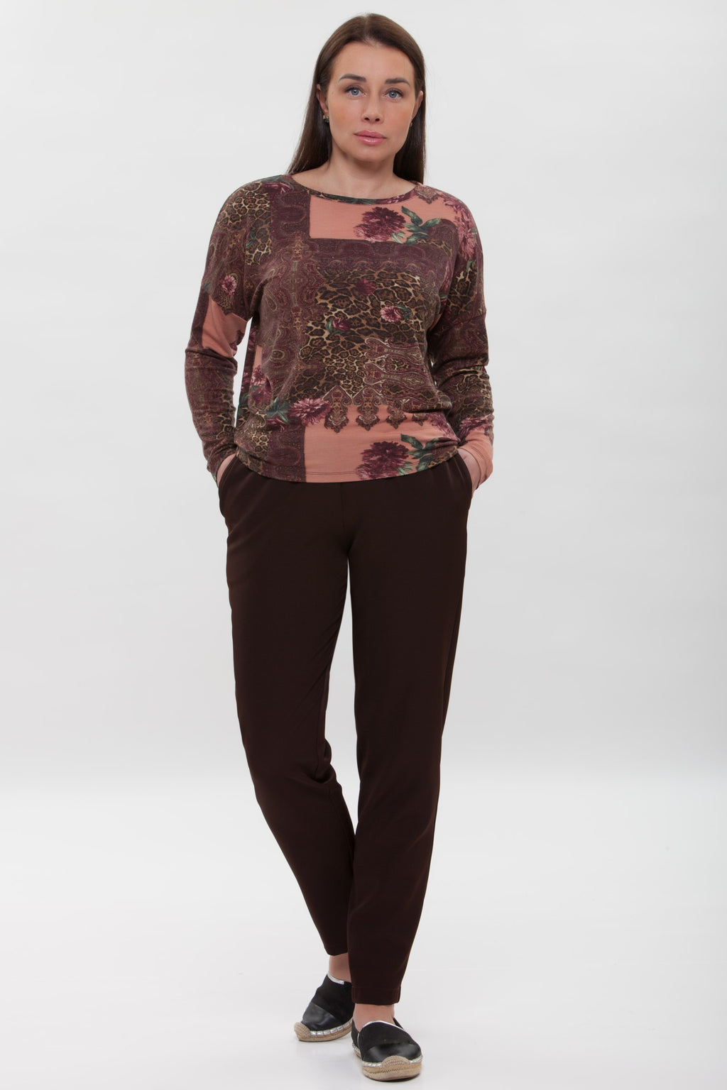 Casual Loose-fit Jumper Annie No14