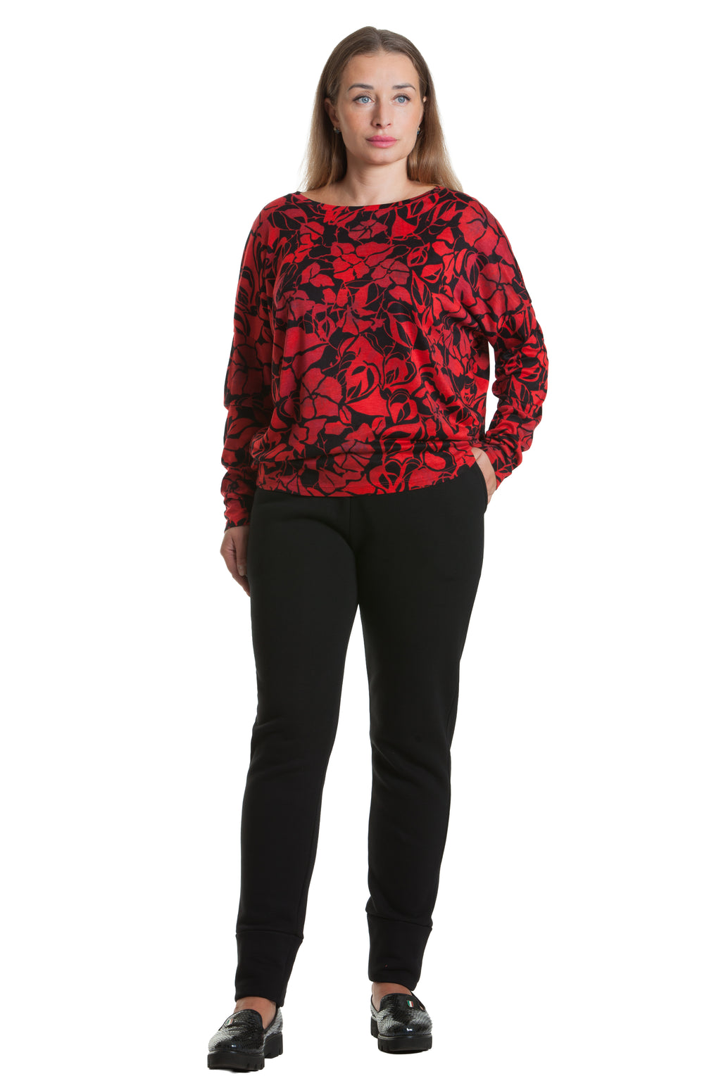 Casual Loose-fit Jumper Annie No13