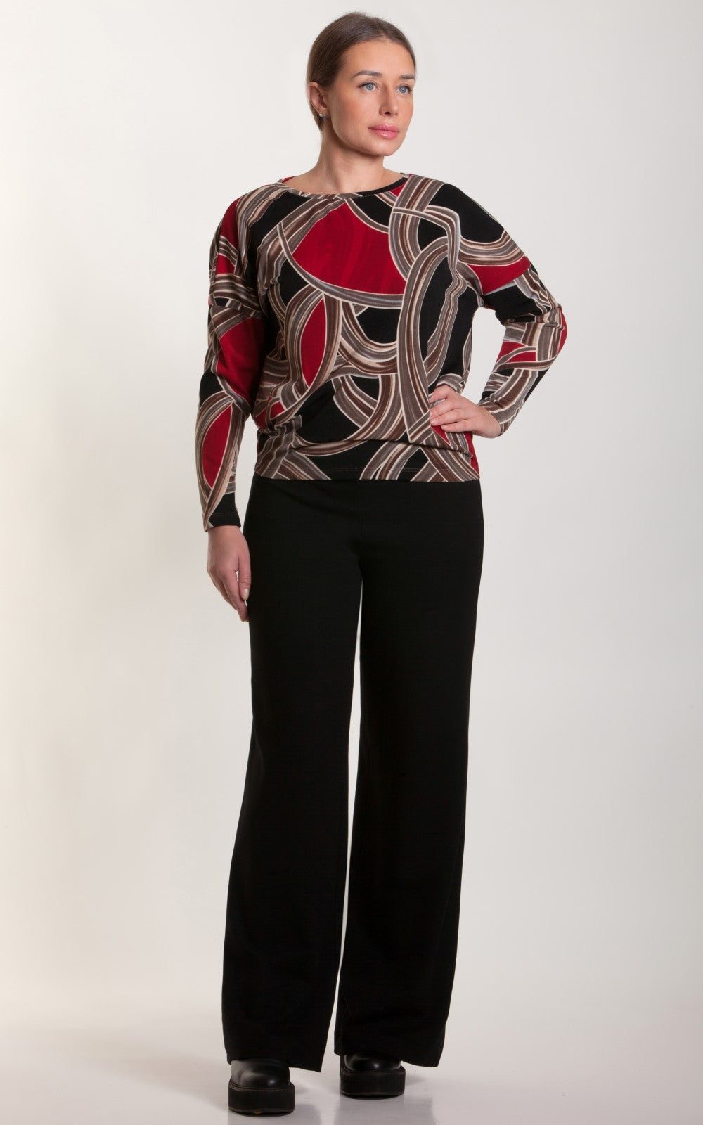 Casual Loose-fit Jumper Annie No17