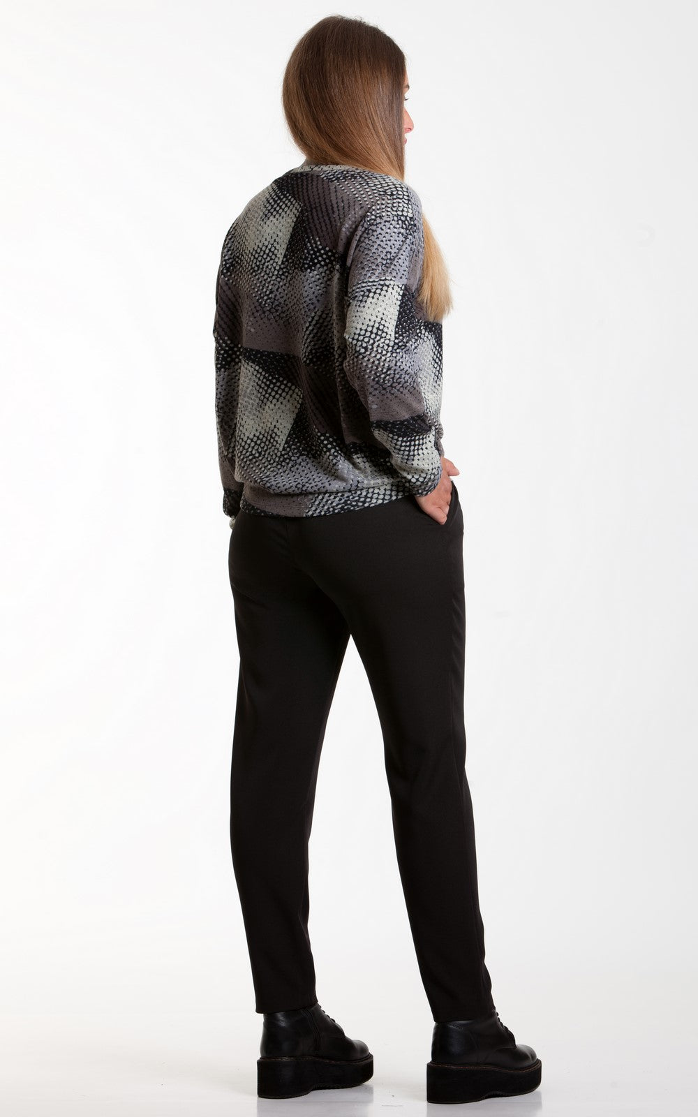 Casual Loose-fit Jumper Annie No18