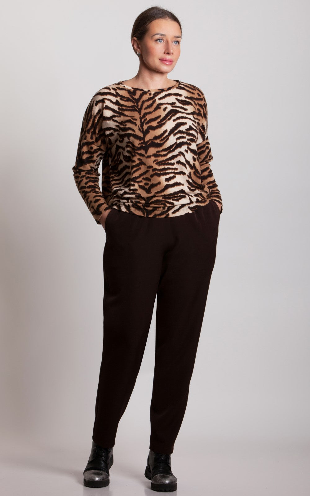 Casual Loose-fit Jumper Annie No19