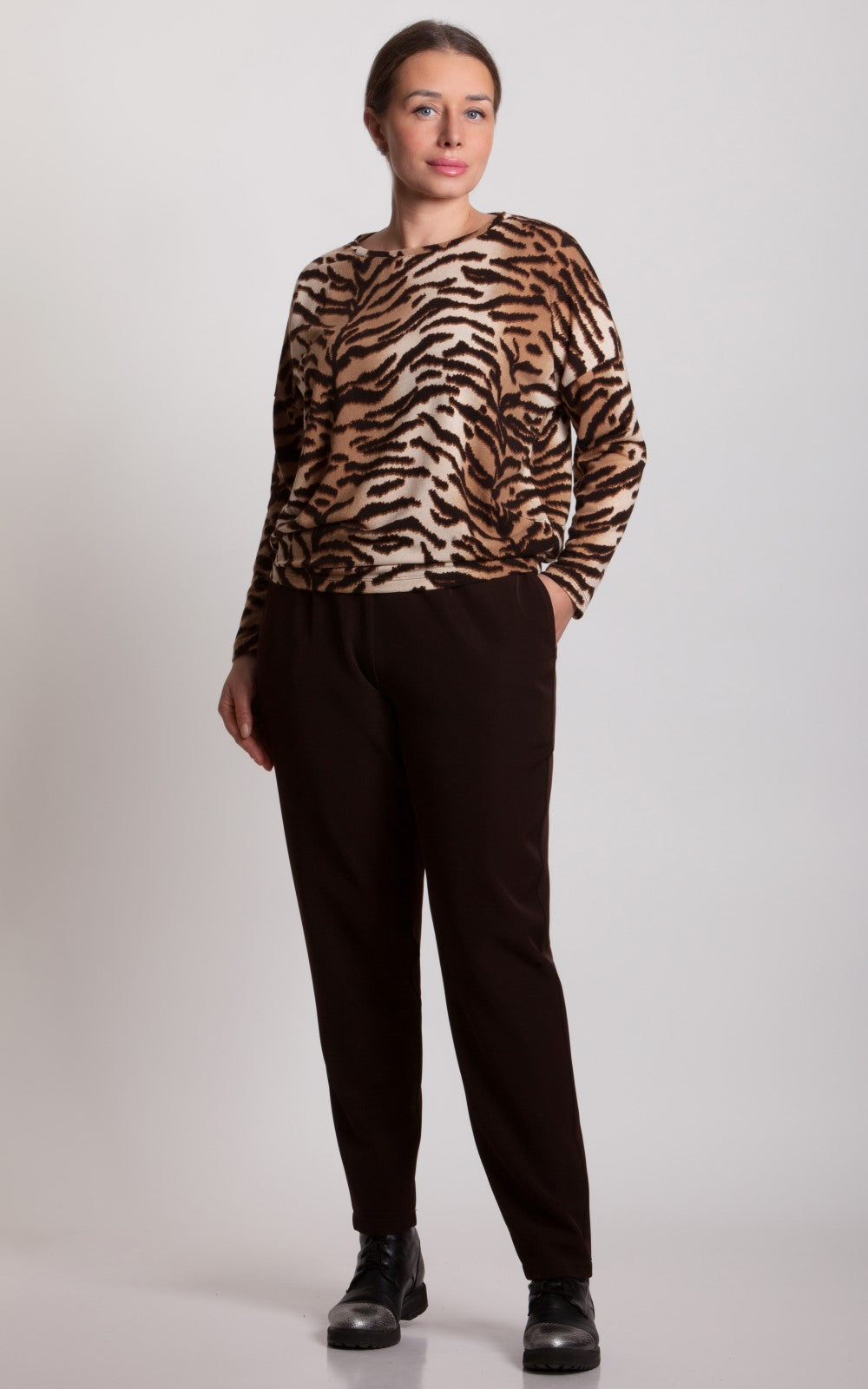 Casual Loose-fit Jumper Annie No19