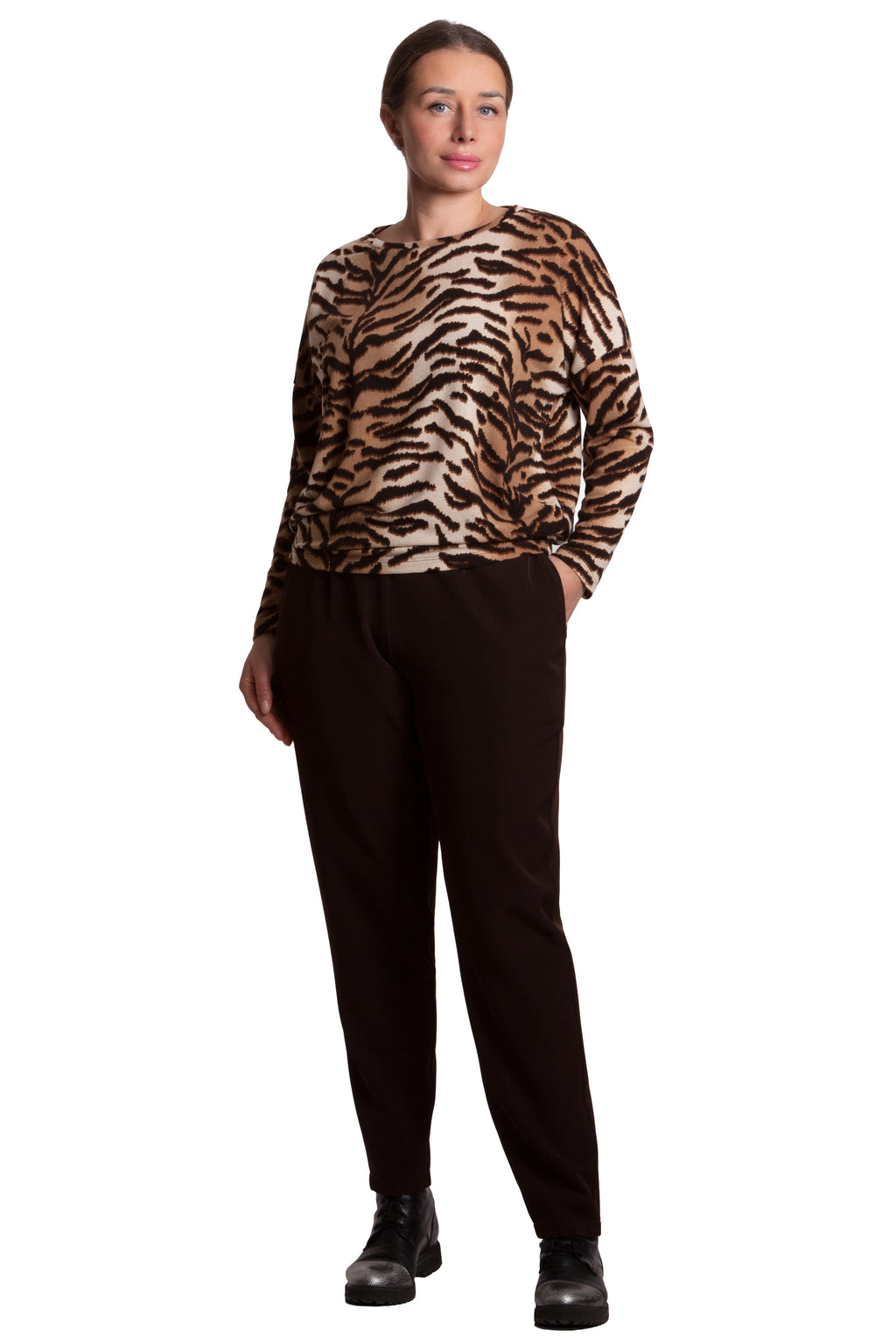 Casual Loose-fit Jumper Annie No19