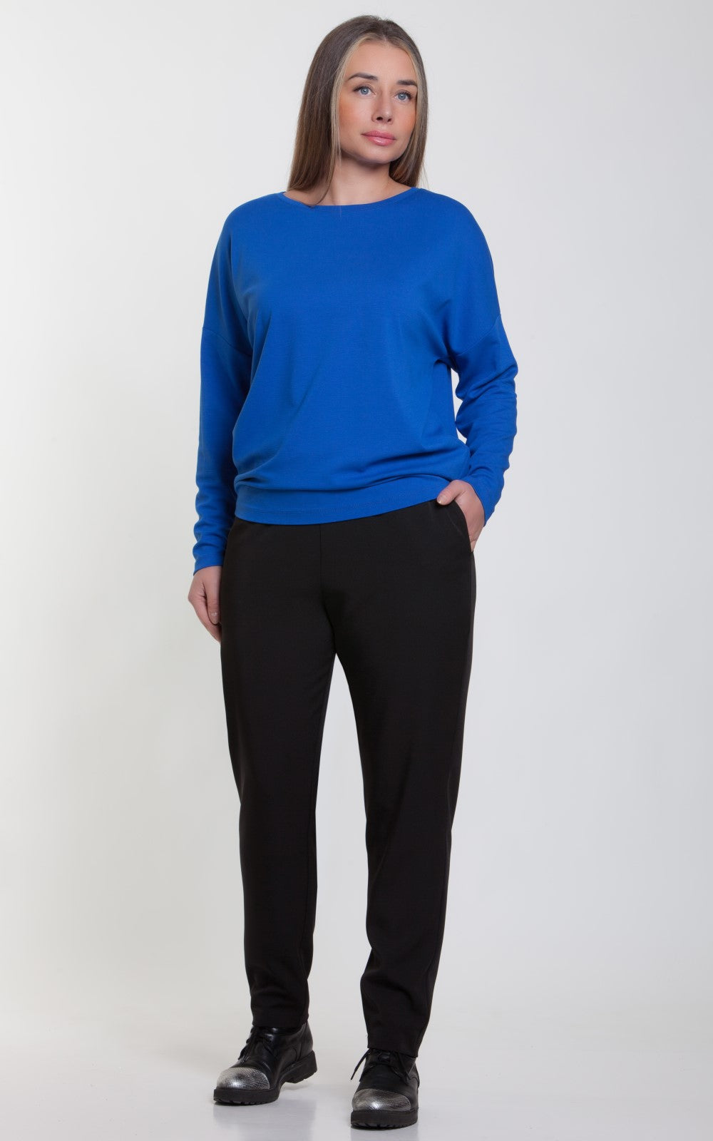 Casual Loose-fit Jumper Annie No26