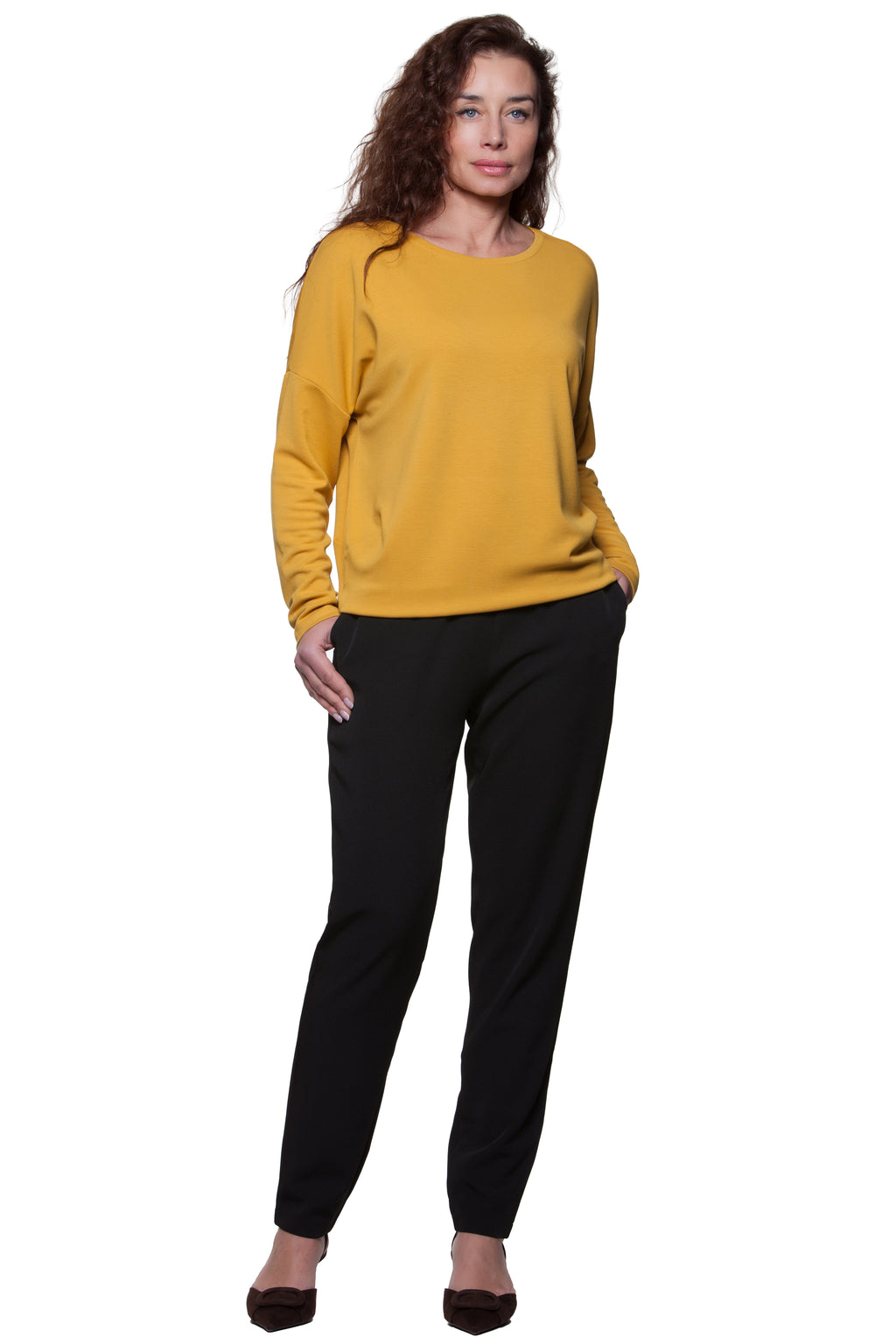 Casual Loose-fit Jumper Annie No49