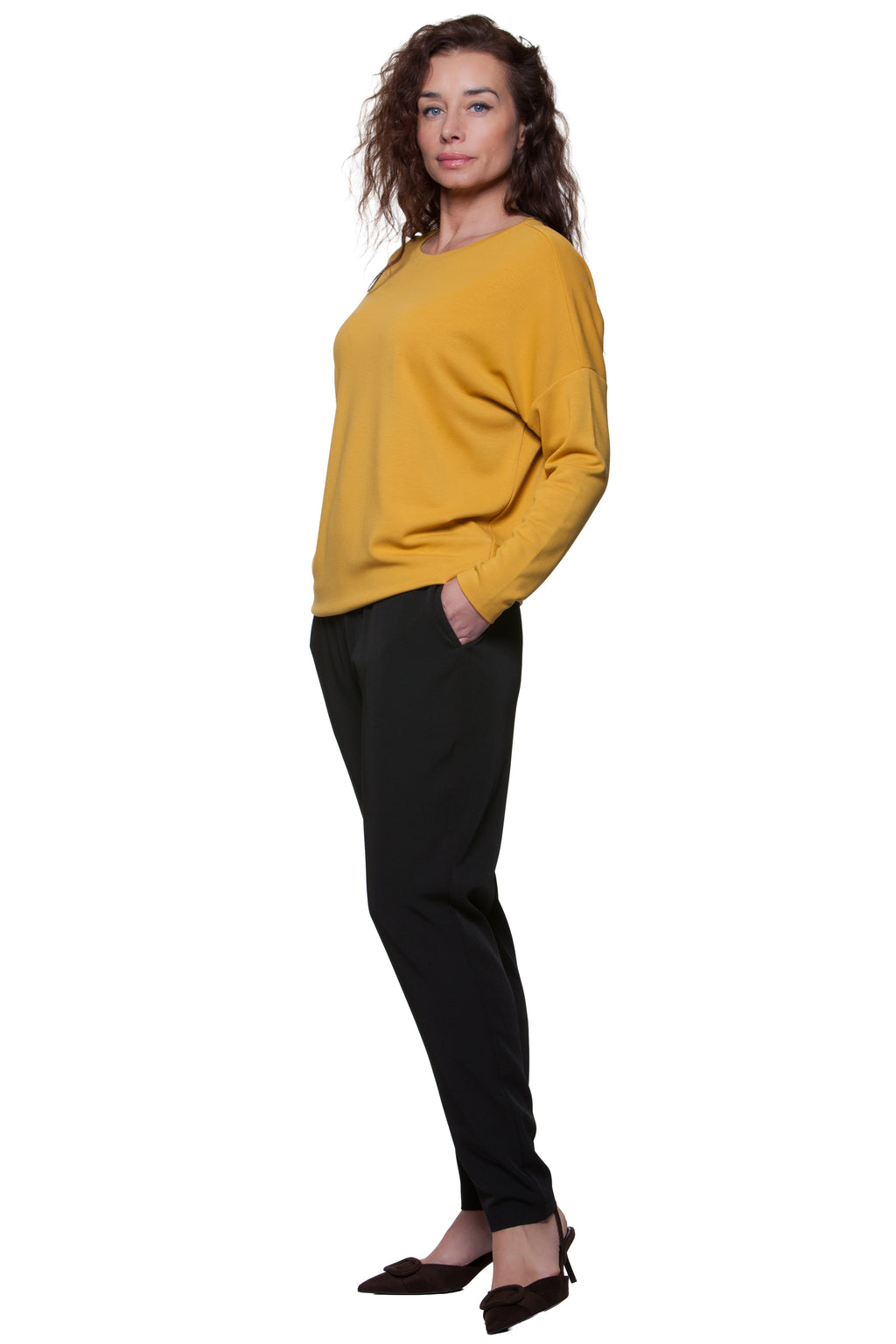 Casual Loose-fit Jumper Annie No49