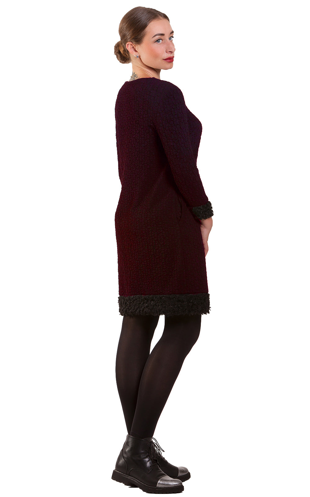 Cozy Warm Tunic Dress Beatrice No3