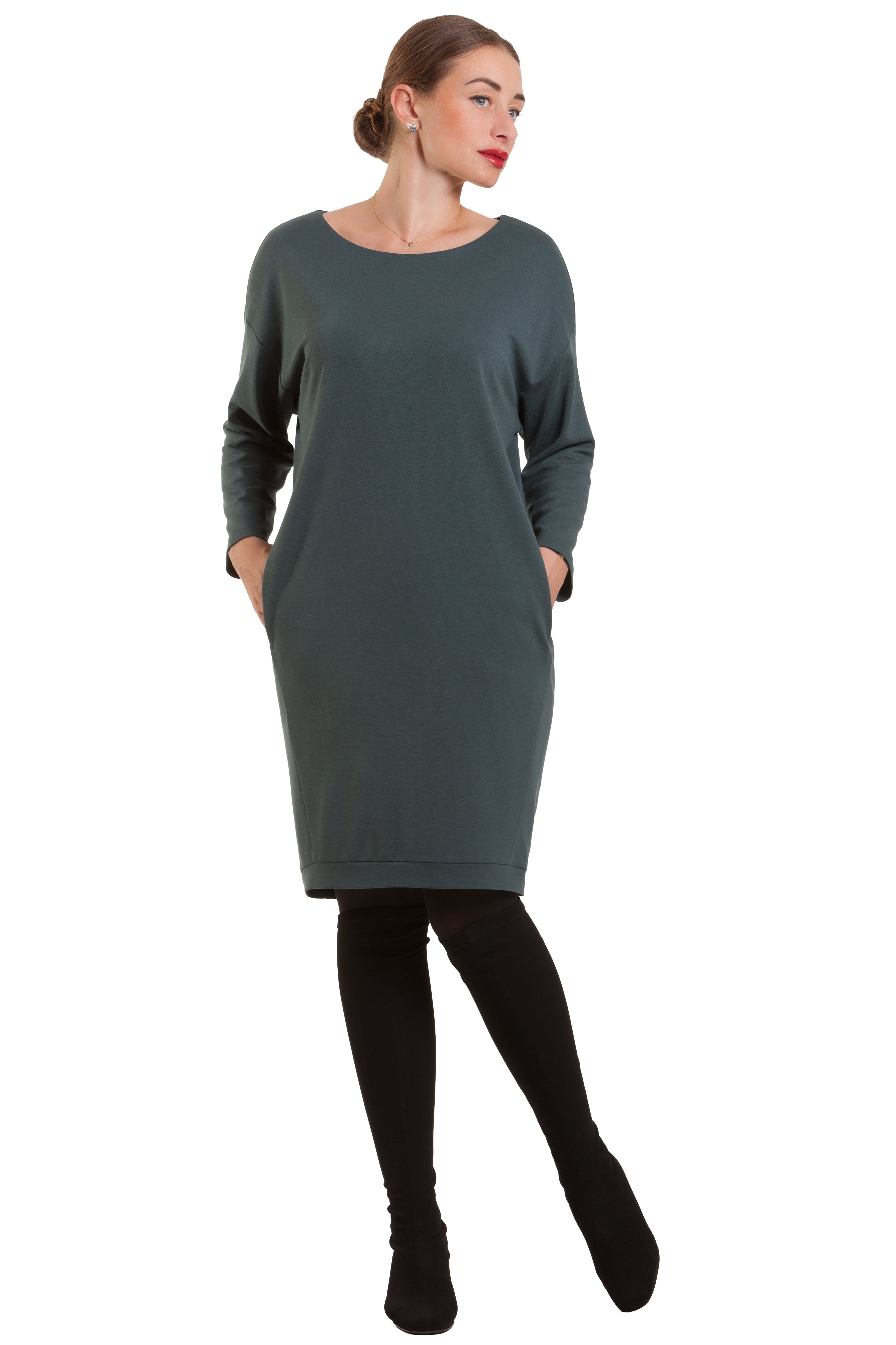 Loose Boho Dress Veronica No4 — Magnolica Latvian Women's Clothing