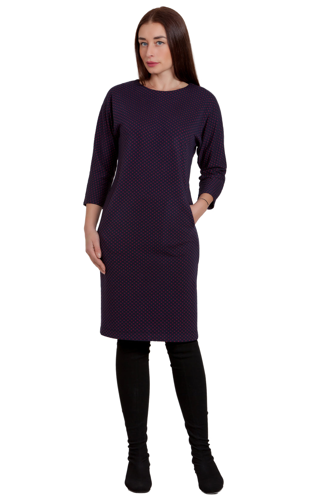 Everyday Office Dress Mary No1 — Magnolica Latvian Women's Clothing