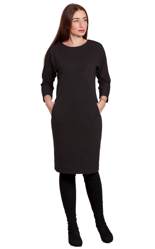 Everyday Office Dress Mary No3 — Magnolica Latvian Women's Clothing