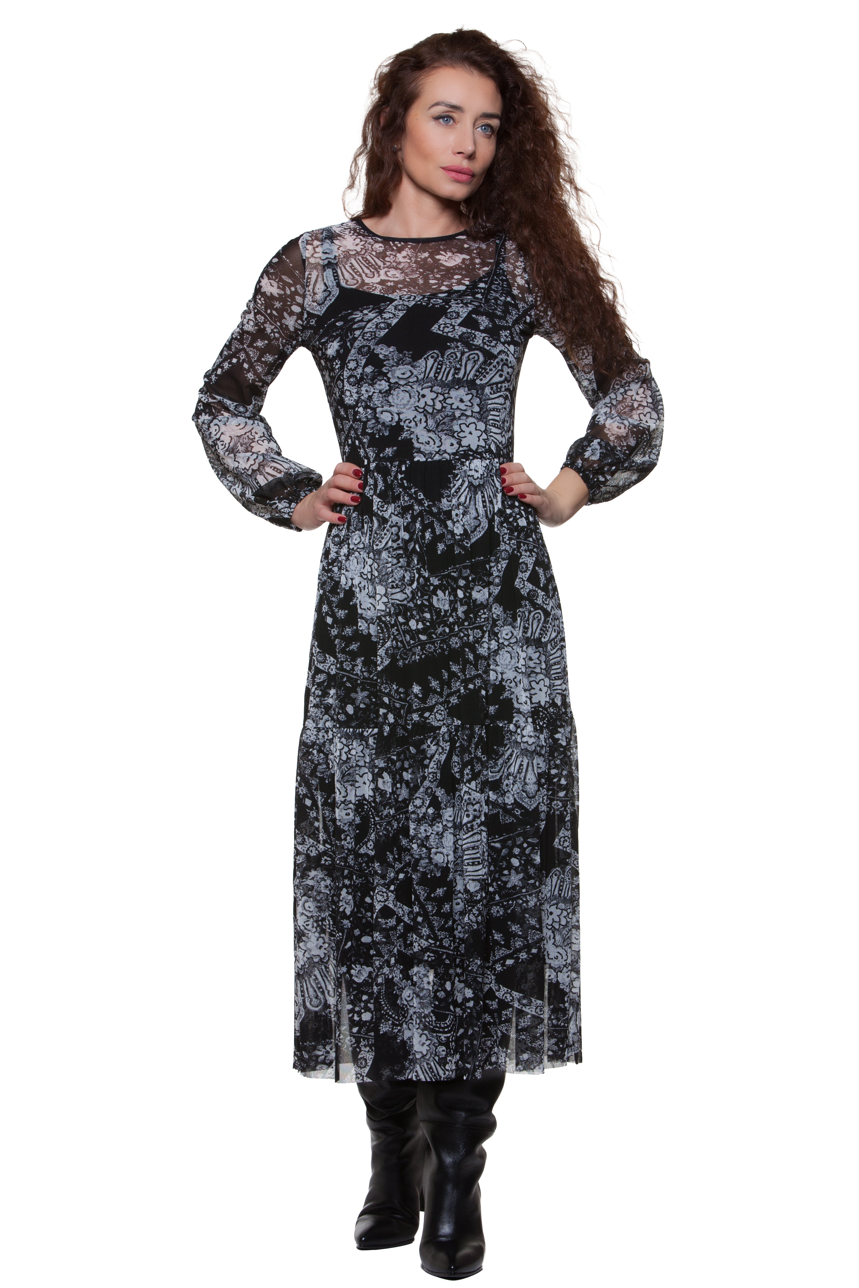 Luxurious Midi Dress Shelley No20