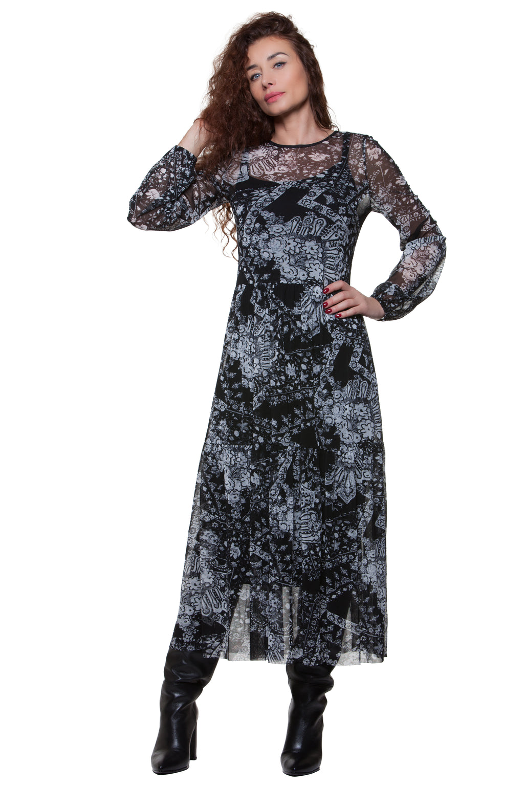 Luxurious Midi Dress Shelley No20